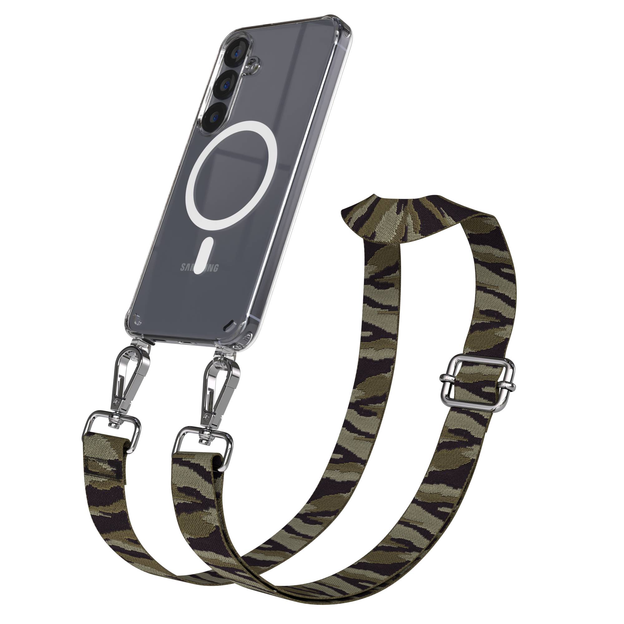 Samsung Galaxy S25 Handykette MagSafe mit verstellbarem Boho Band Set