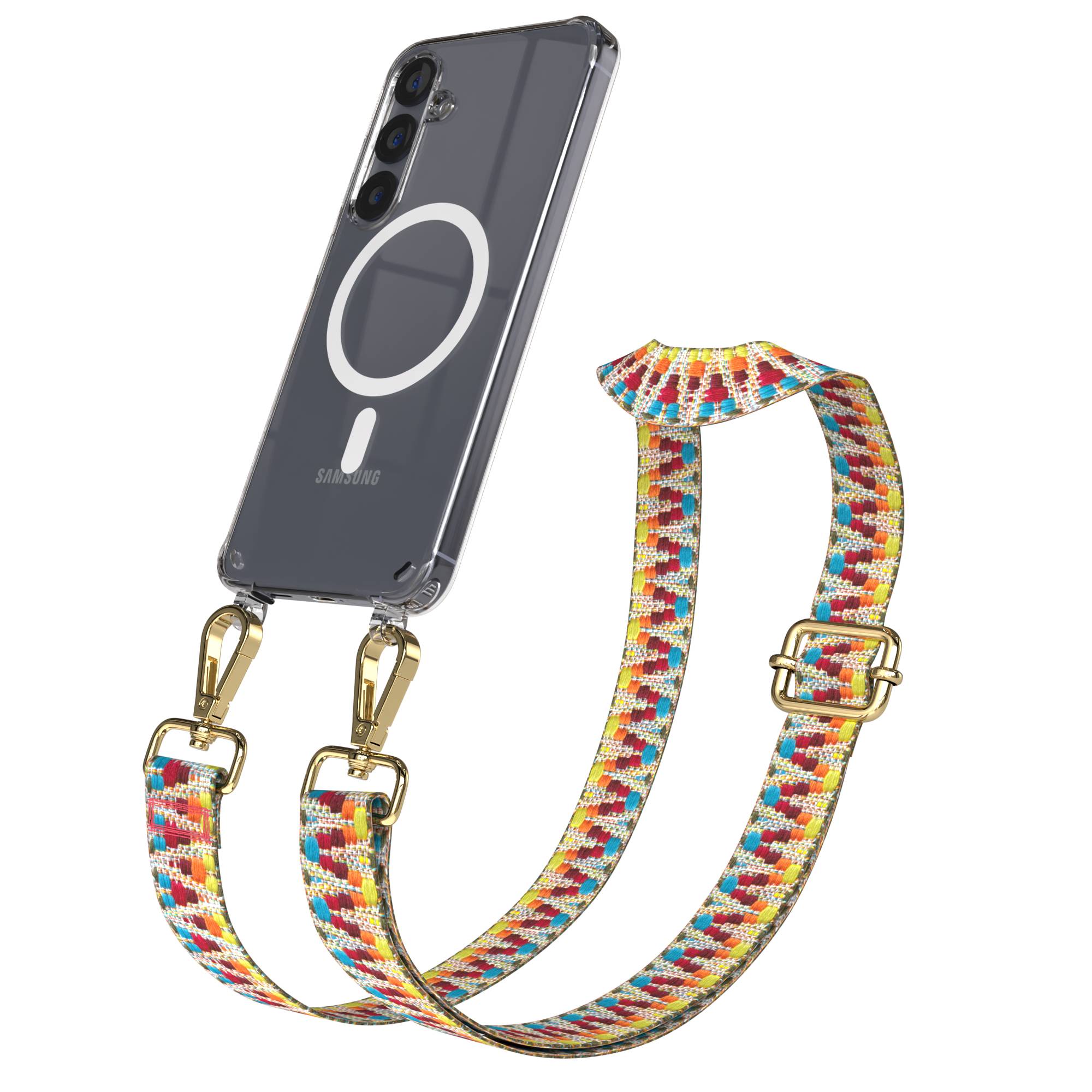 Samsung Galaxy S25 Plus Handykette MagSafe Boho Band verstellbar EAZY CASE