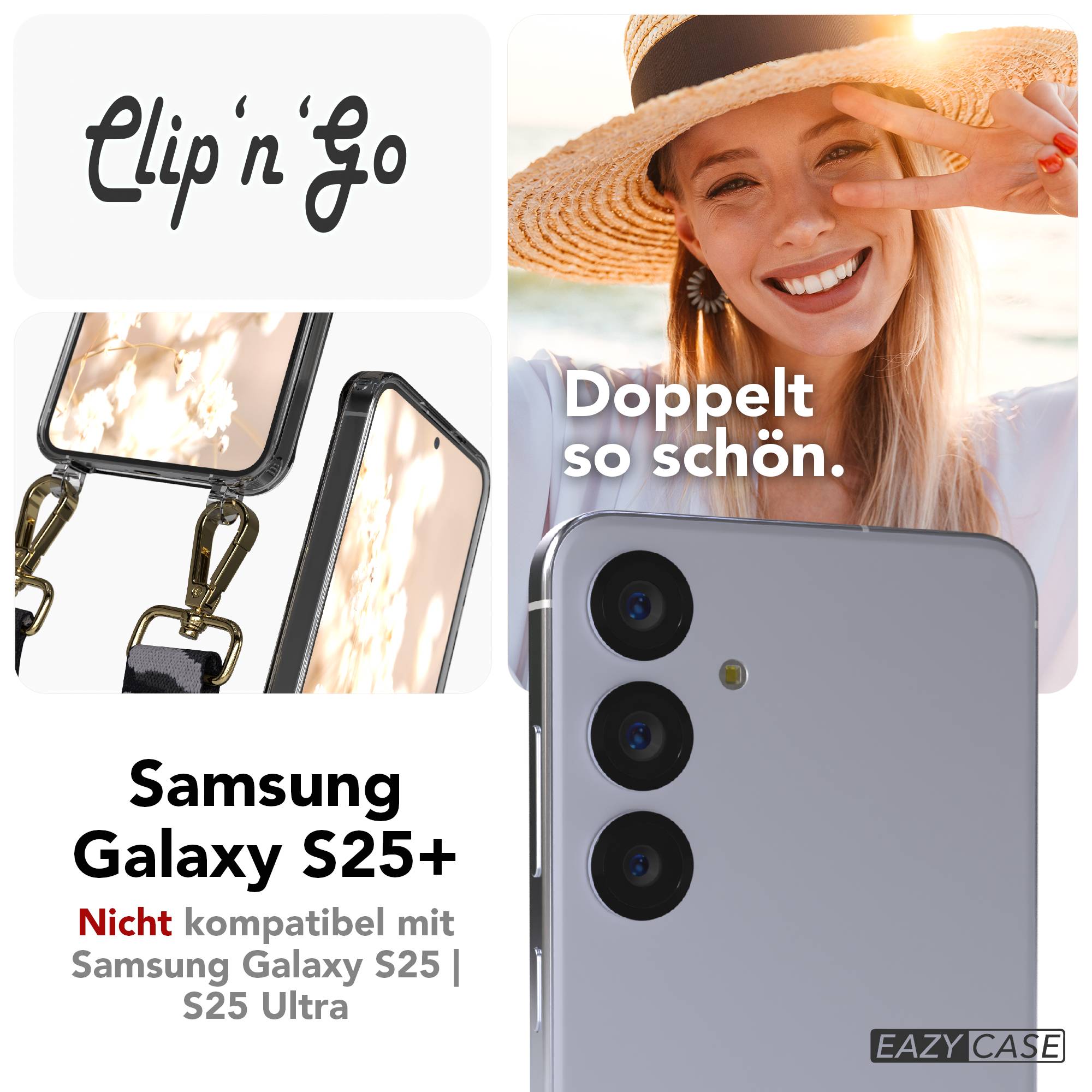 Samsung Galaxy S25 Plus Handykette MagSafe Boho Band verstellbar EAZY CASE