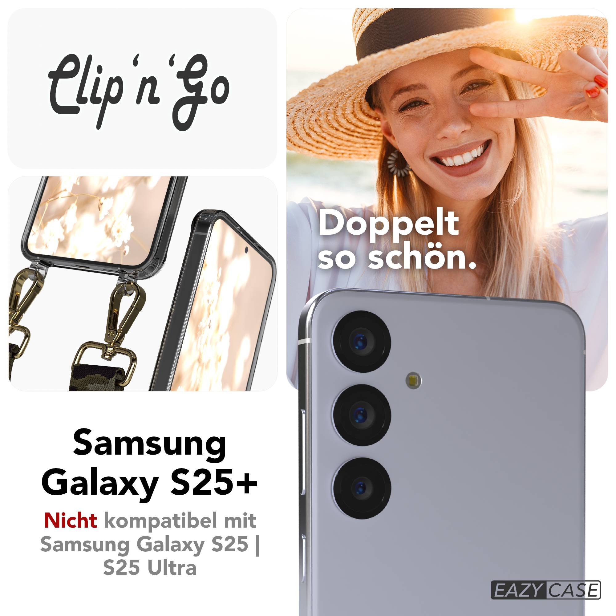 Samsung Galaxy S25 Plus Handykette MagSafe Boho Band verstellbar EAZY CASE