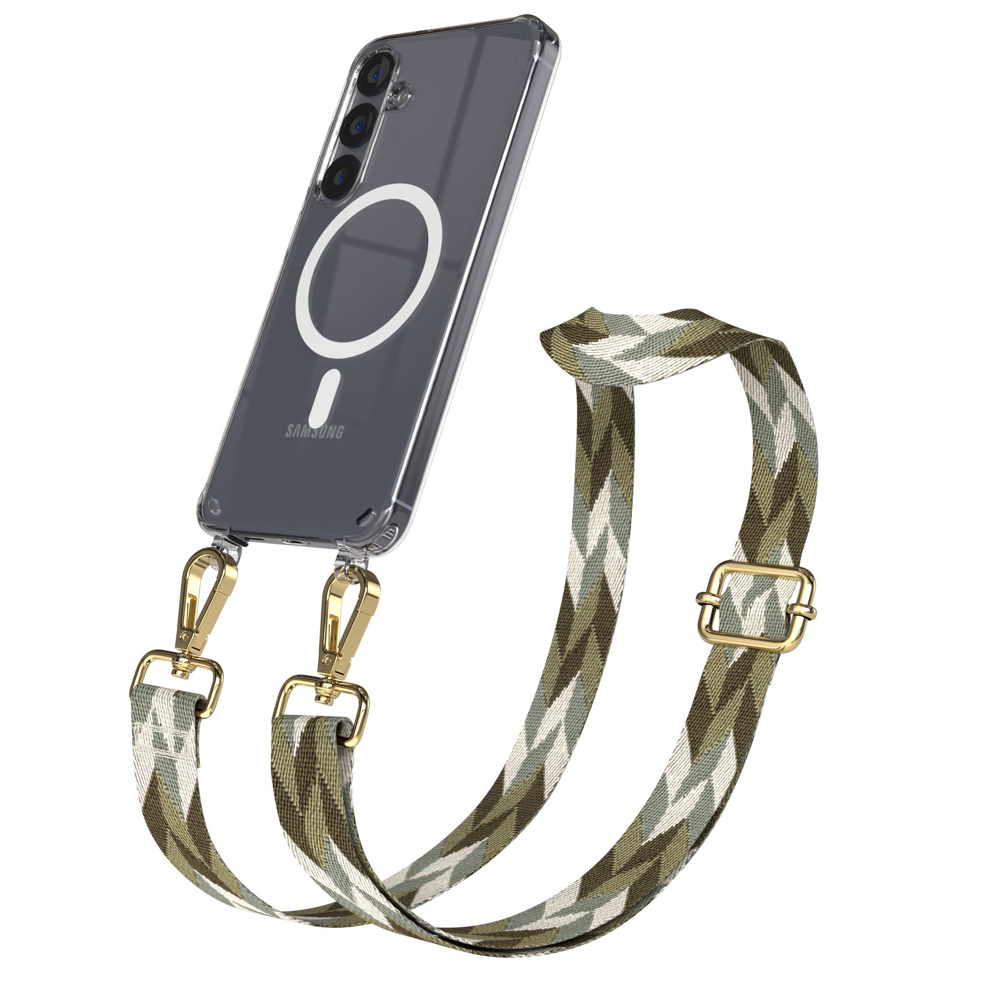 Samsung Galaxy S25 Plus Handykette MagSafe Boho Band verstellbar EAZY CASE