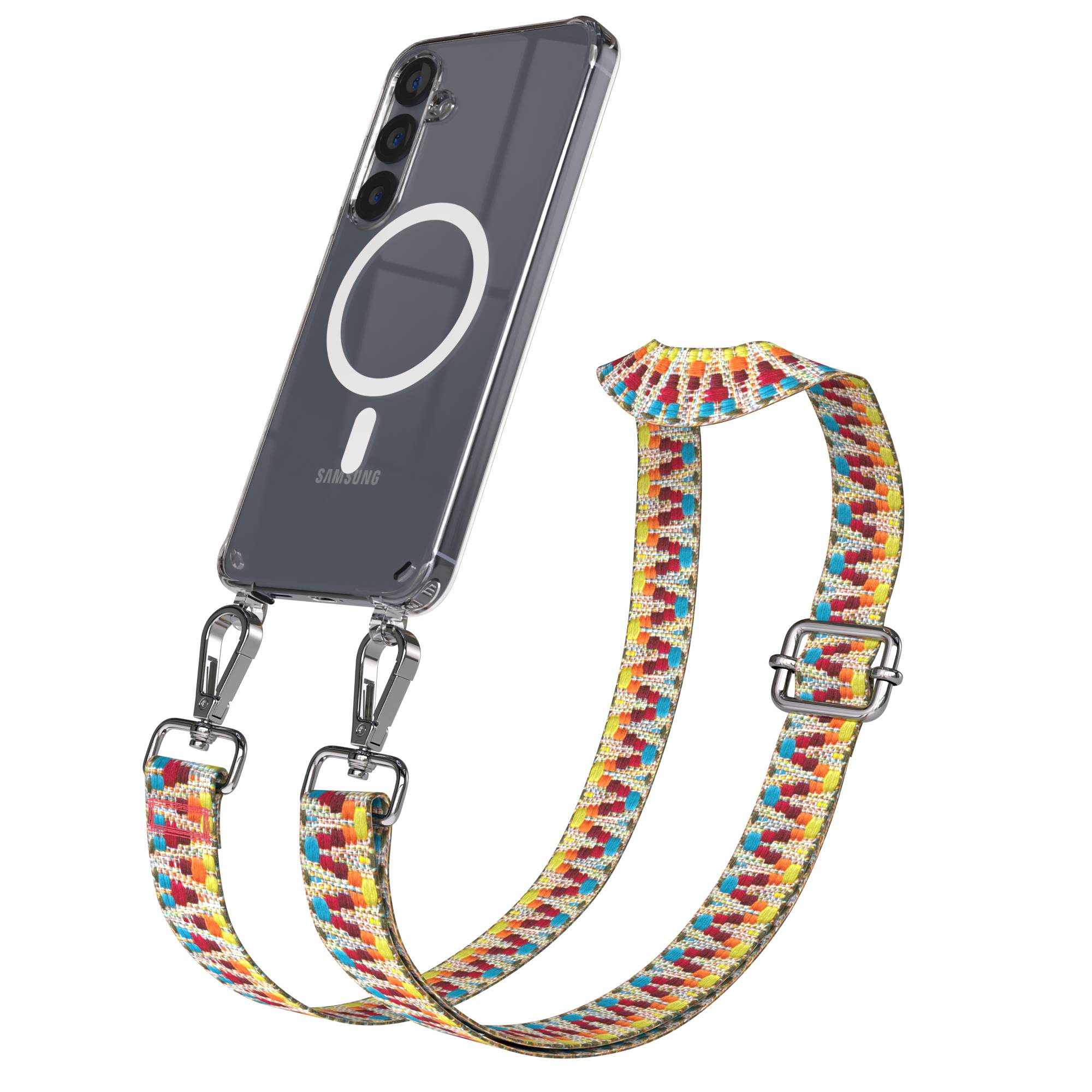 Samsung Galaxy S25 Plus Handykette MagSafe Boho Band verstellbar EAZY CASE
