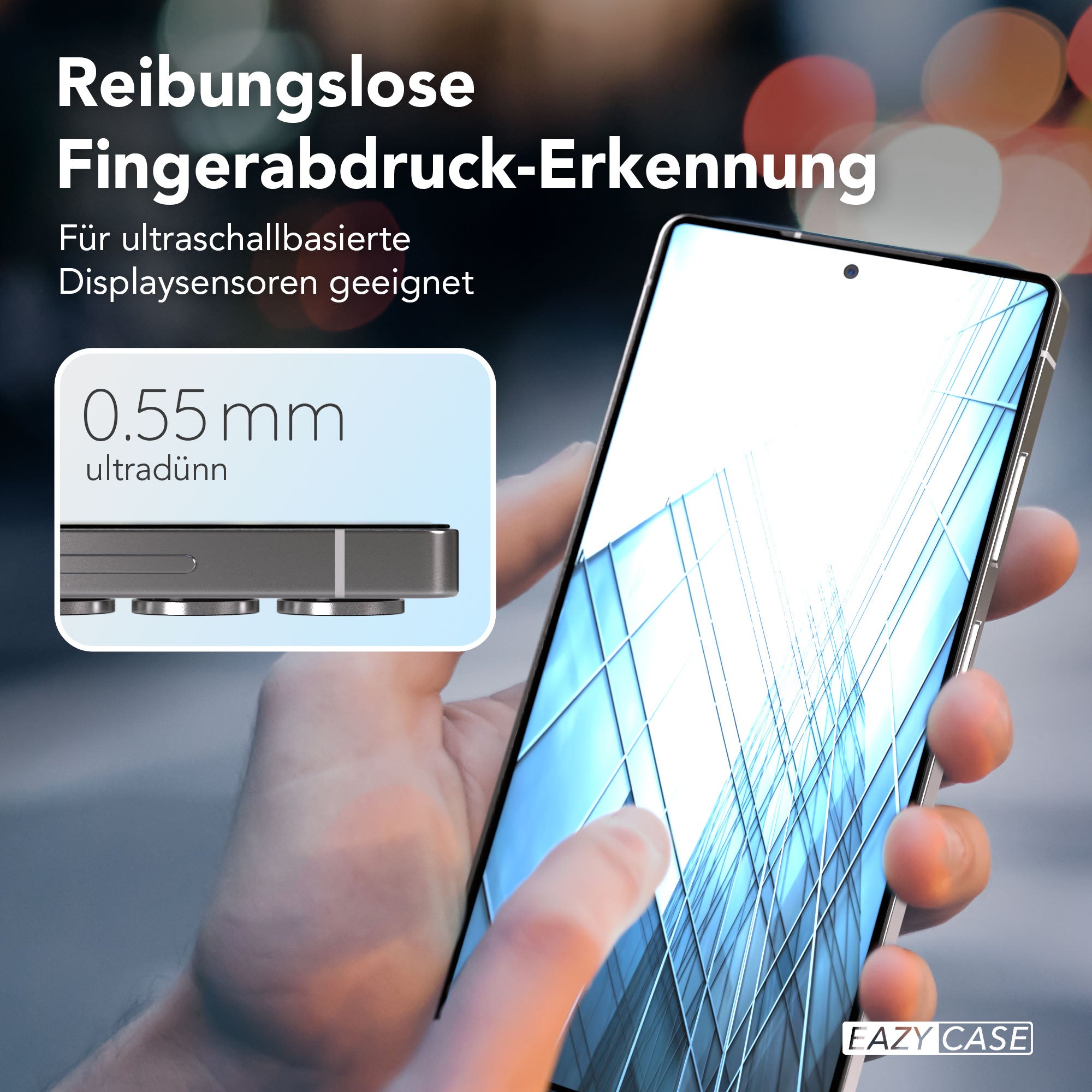 Galaxy S25 Ultra 2er Set Glasfolie + Installationsrahmen