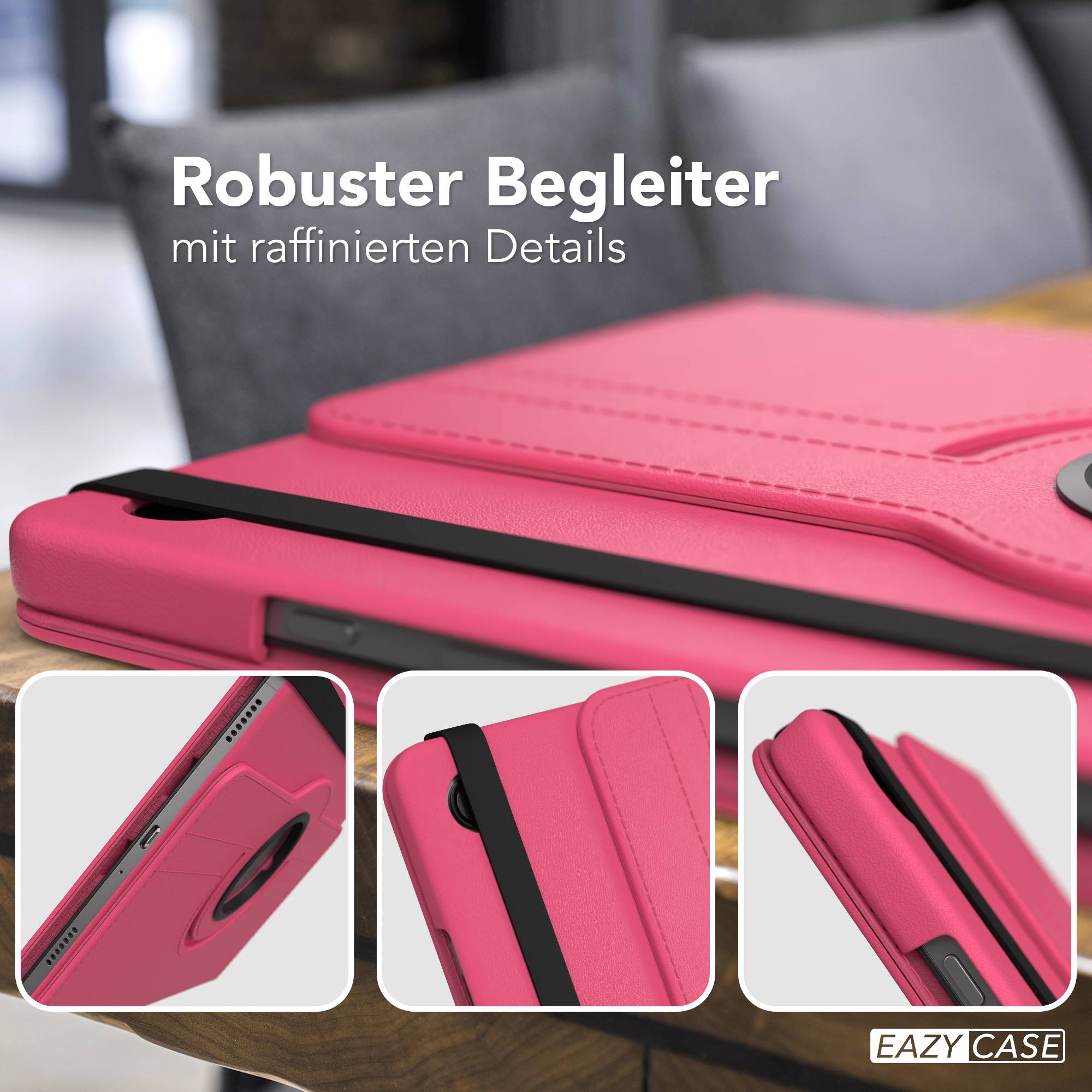 Samsung Galaxy Tab A11 Plus drehbare Tablethülle mit 360 Grad Rotation