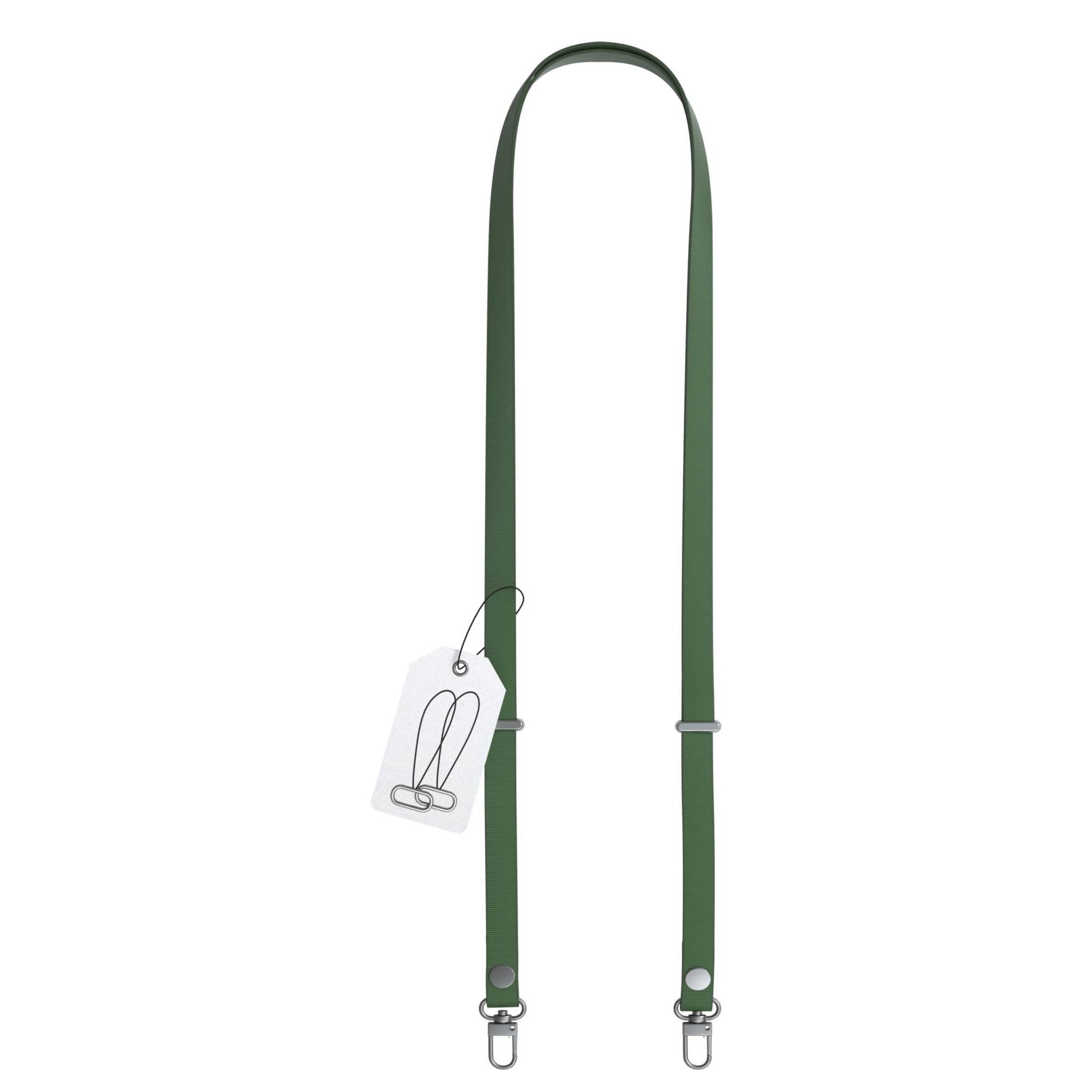 Magnetische Universal Handykette mit Karabiner und Connectoren zum Umhängen