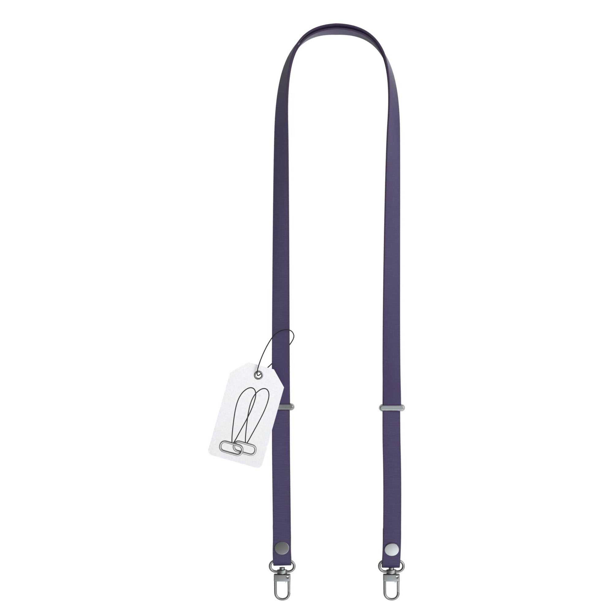 Magnetische Universal Handykette mit Karabiner und Connectoren zum Umhängen