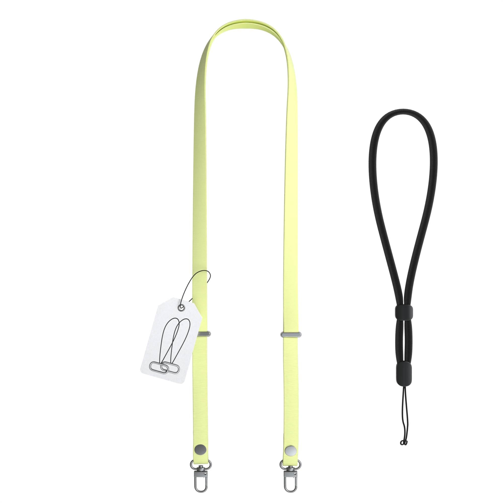 Magnetische Universal Handykette mit Karabiner und Connectoren zum Umhängen
