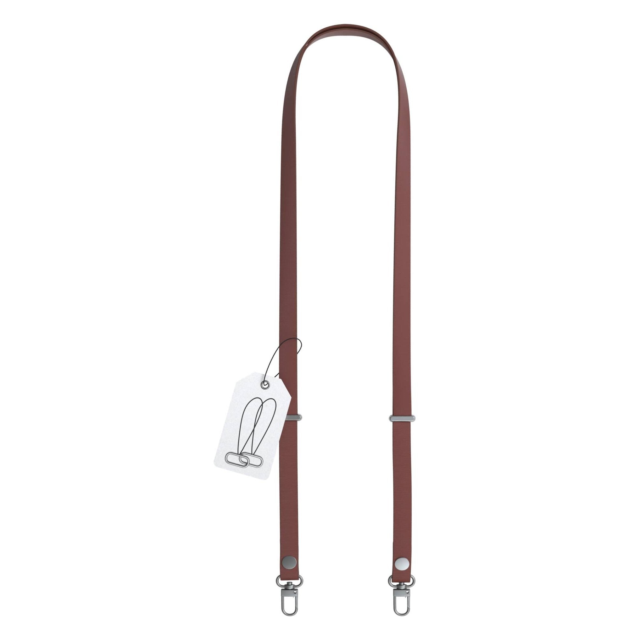 Magnetische Universal Handykette mit Karabiner und Connectoren zum Umhängen