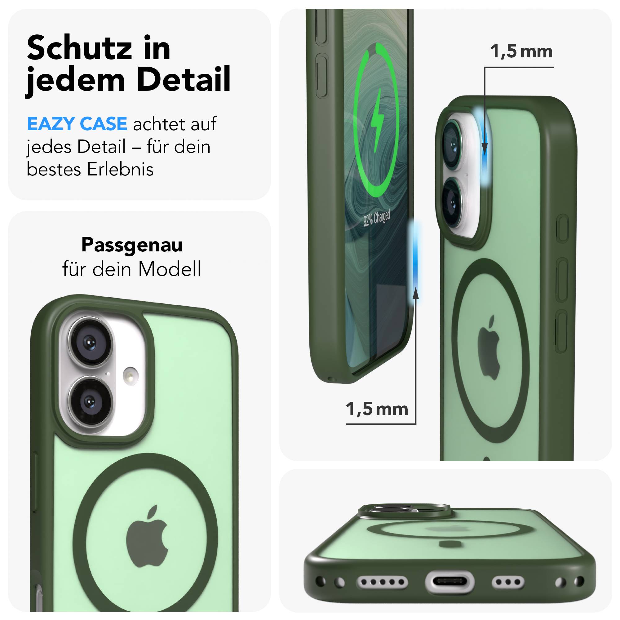iPhone 16 Outdoor Hülle mit MagSafe + magnetisches Band