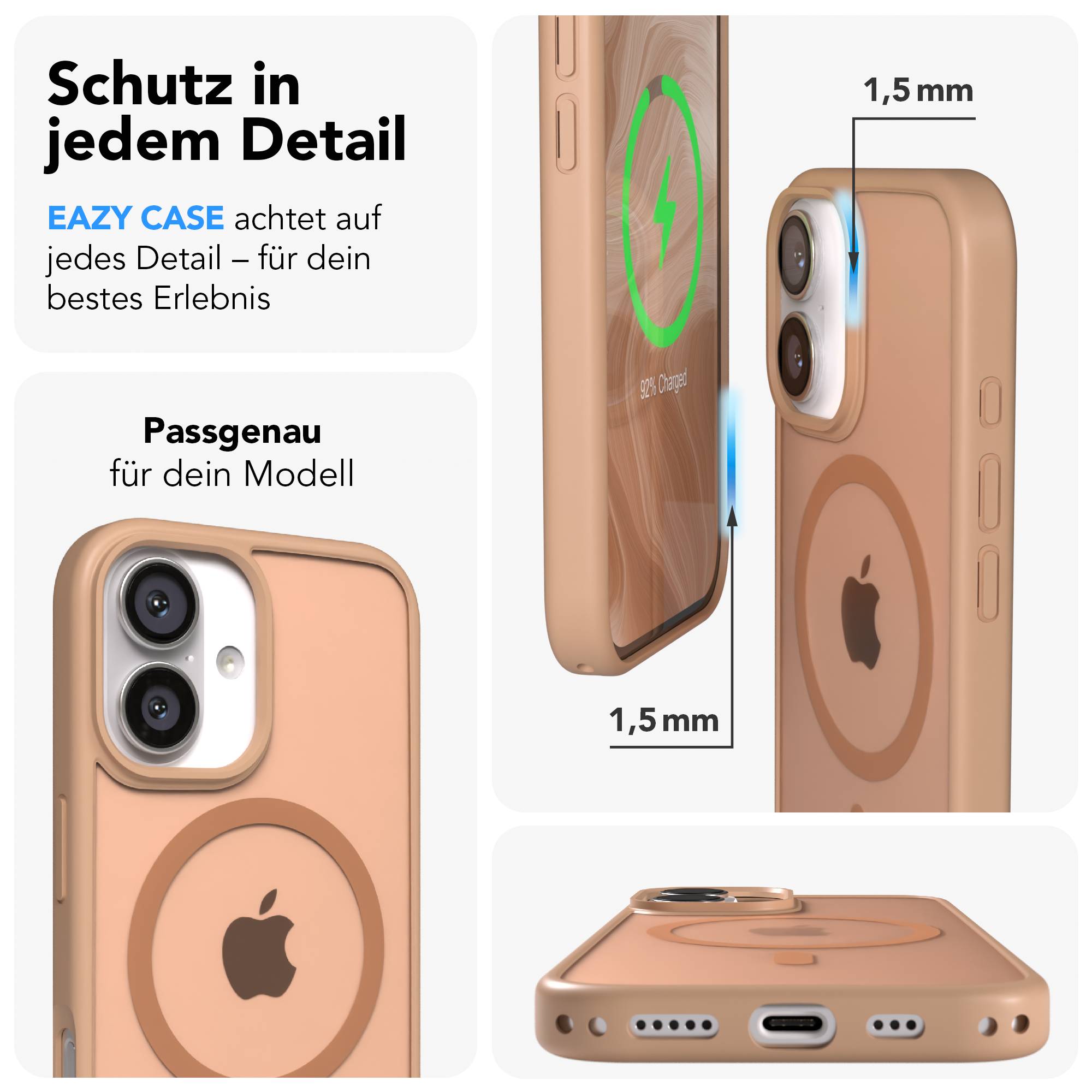 iPhone 16 Outdoor Hülle mit MagSafe + magnetisches Band