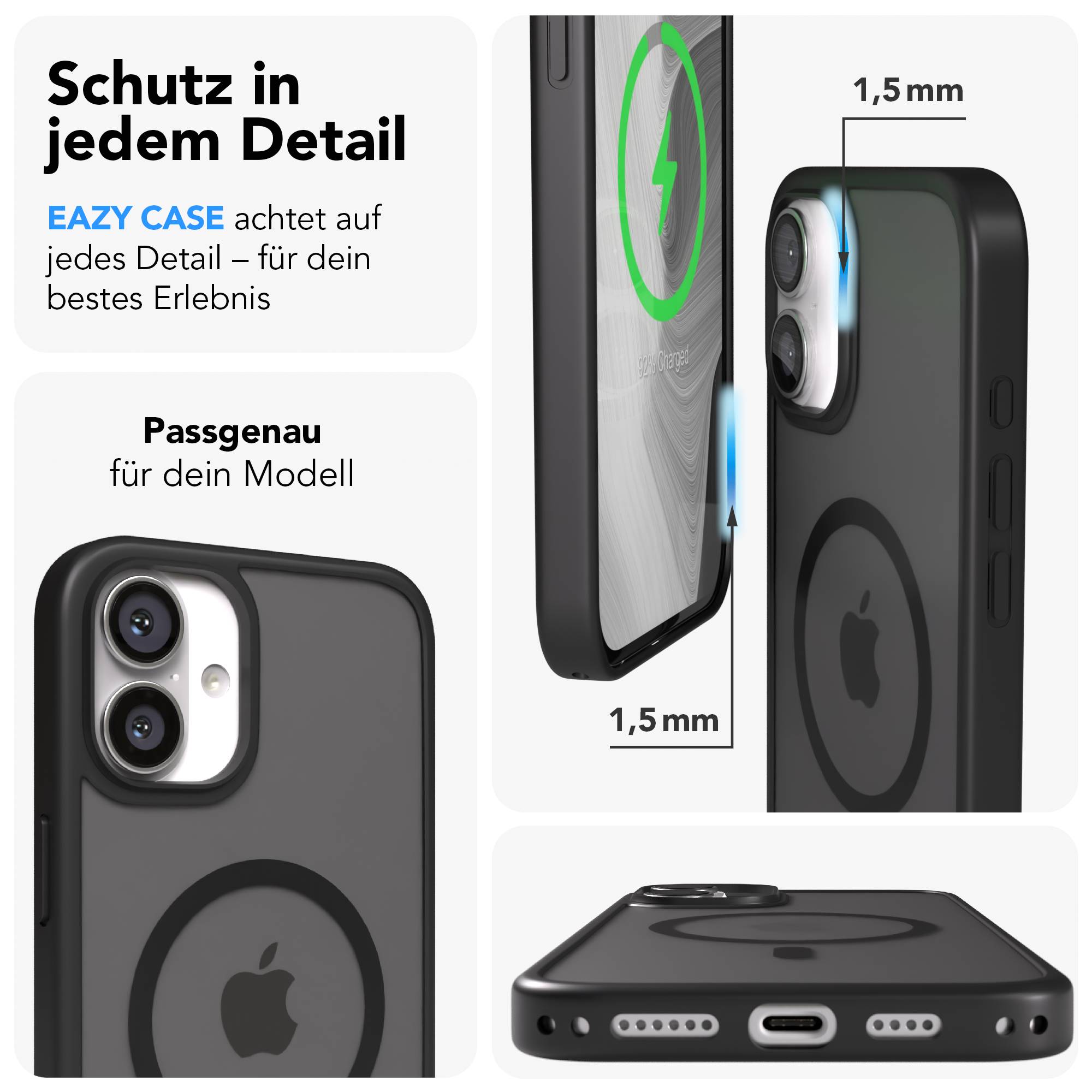 iPhone 16 Plus Outdoor Hülle mit MagSafe + magnetisches Band