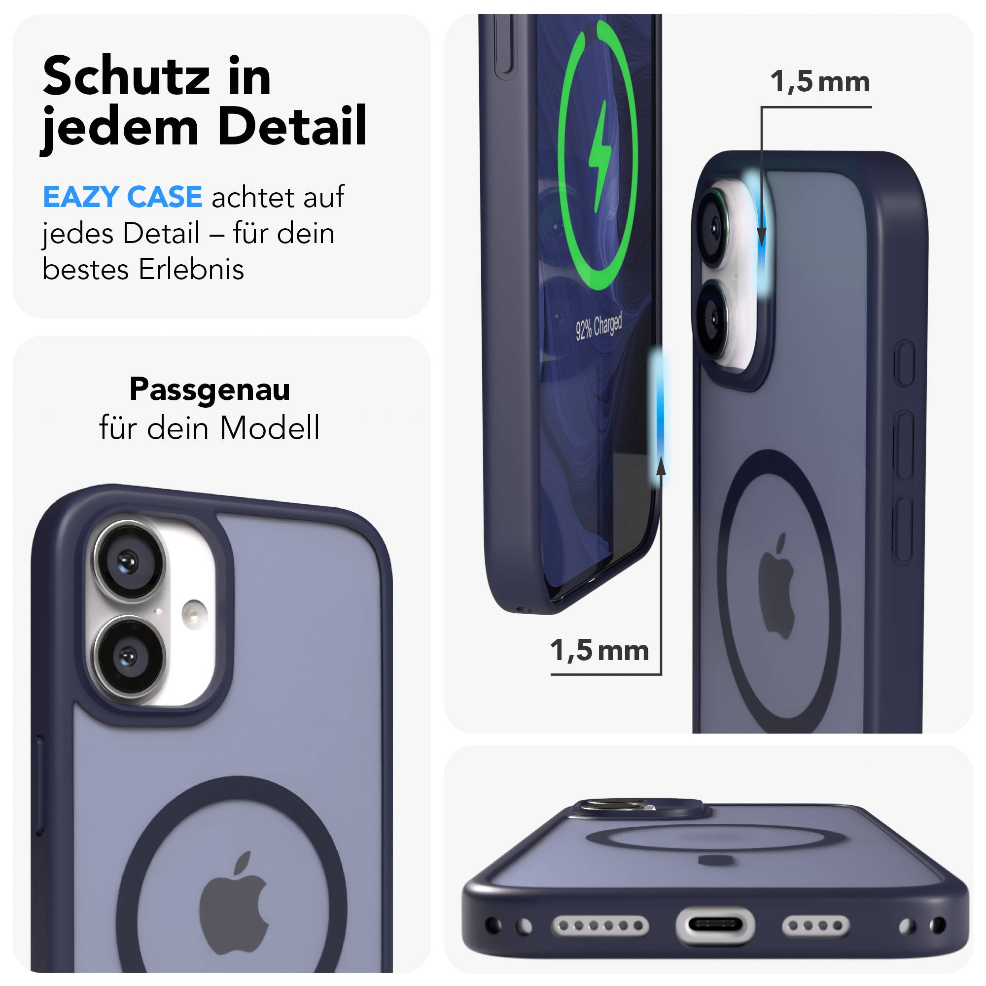 iPhone 16 Plus Outdoor Hülle mit MagSafe + magnetisches Band