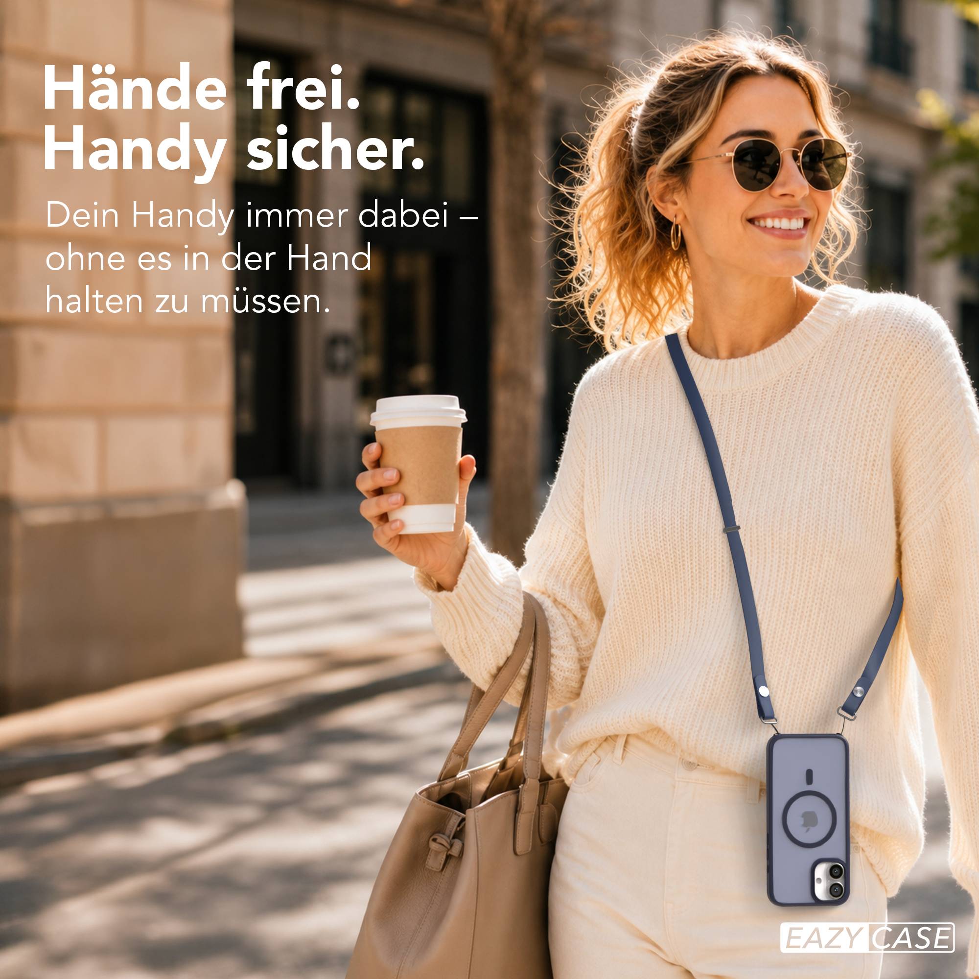 iPhone 16 Plus Outdoor Hülle mit MagSafe + magnetisches Band