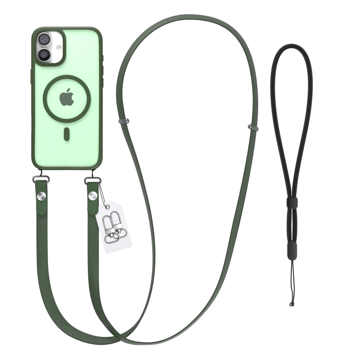 iPhone 16 Plus Outdoor Hülle mit MagSafe + magnetisches Band
