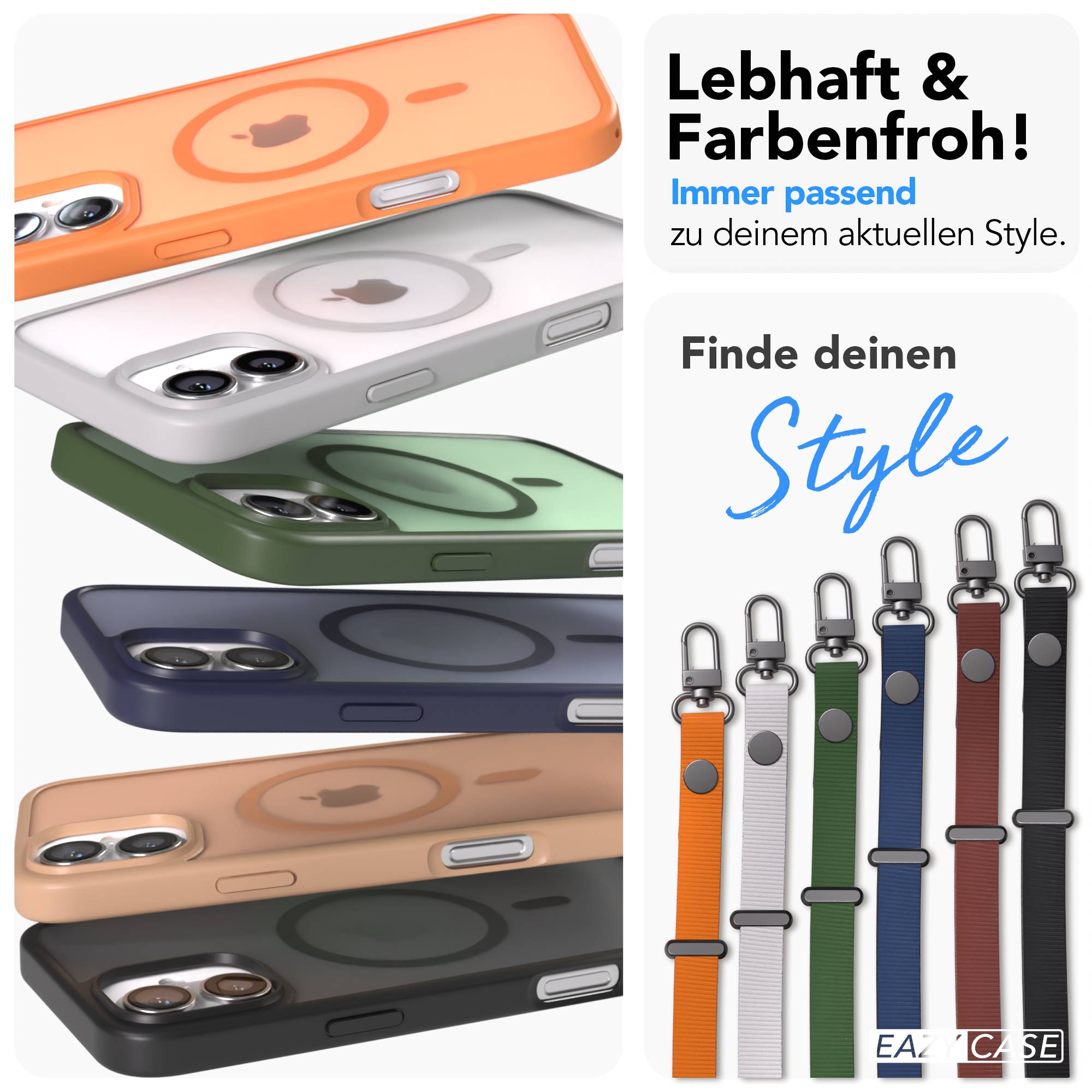 iPhone 16 Plus Outdoor Hülle mit MagSafe + magnetisches Band