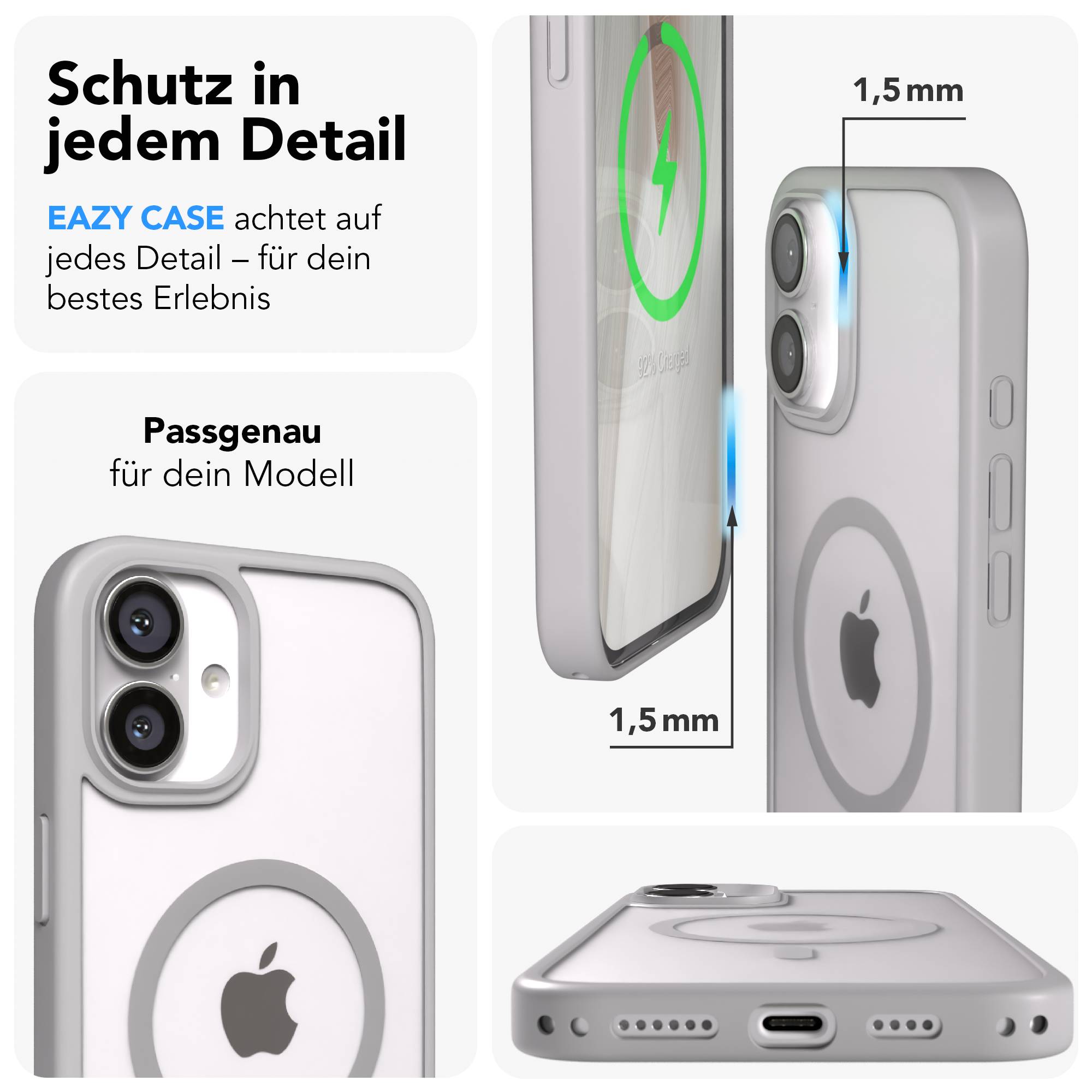 iPhone 16 Plus Outdoor Hülle mit MagSafe + magnetisches Band