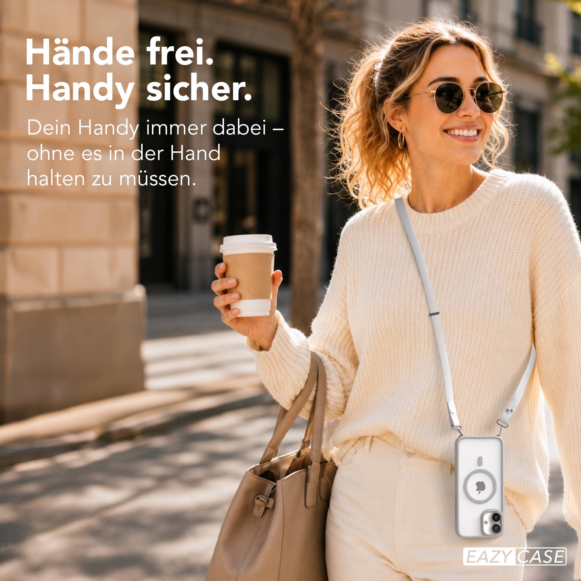 iPhone 16 Plus Outdoor Hülle mit MagSafe + magnetisches Band