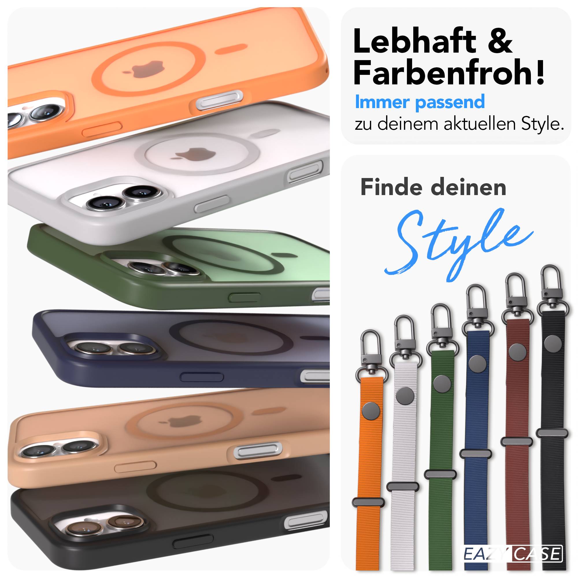 iPhone 16 Plus Outdoor Hülle mit MagSafe + magnetisches Band