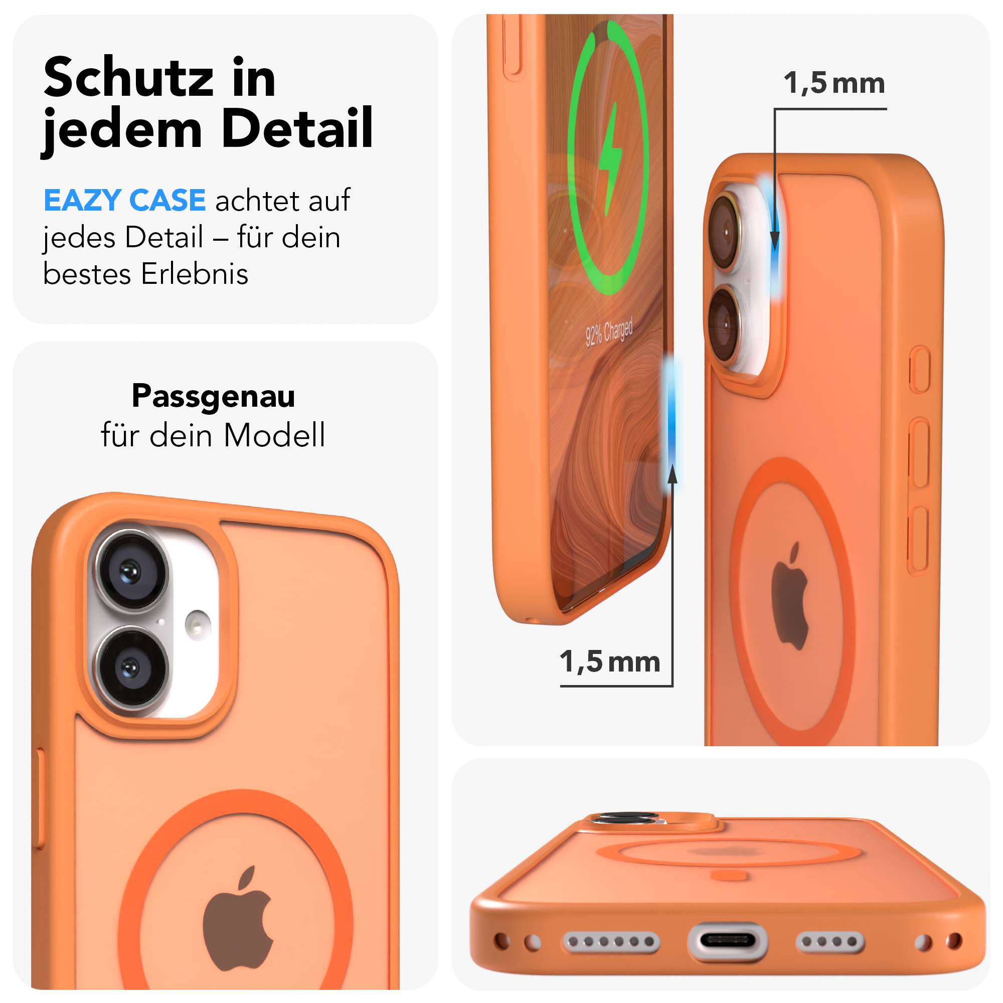 iPhone 16 Plus Outdoor Hülle mit MagSafe + magnetisches Band