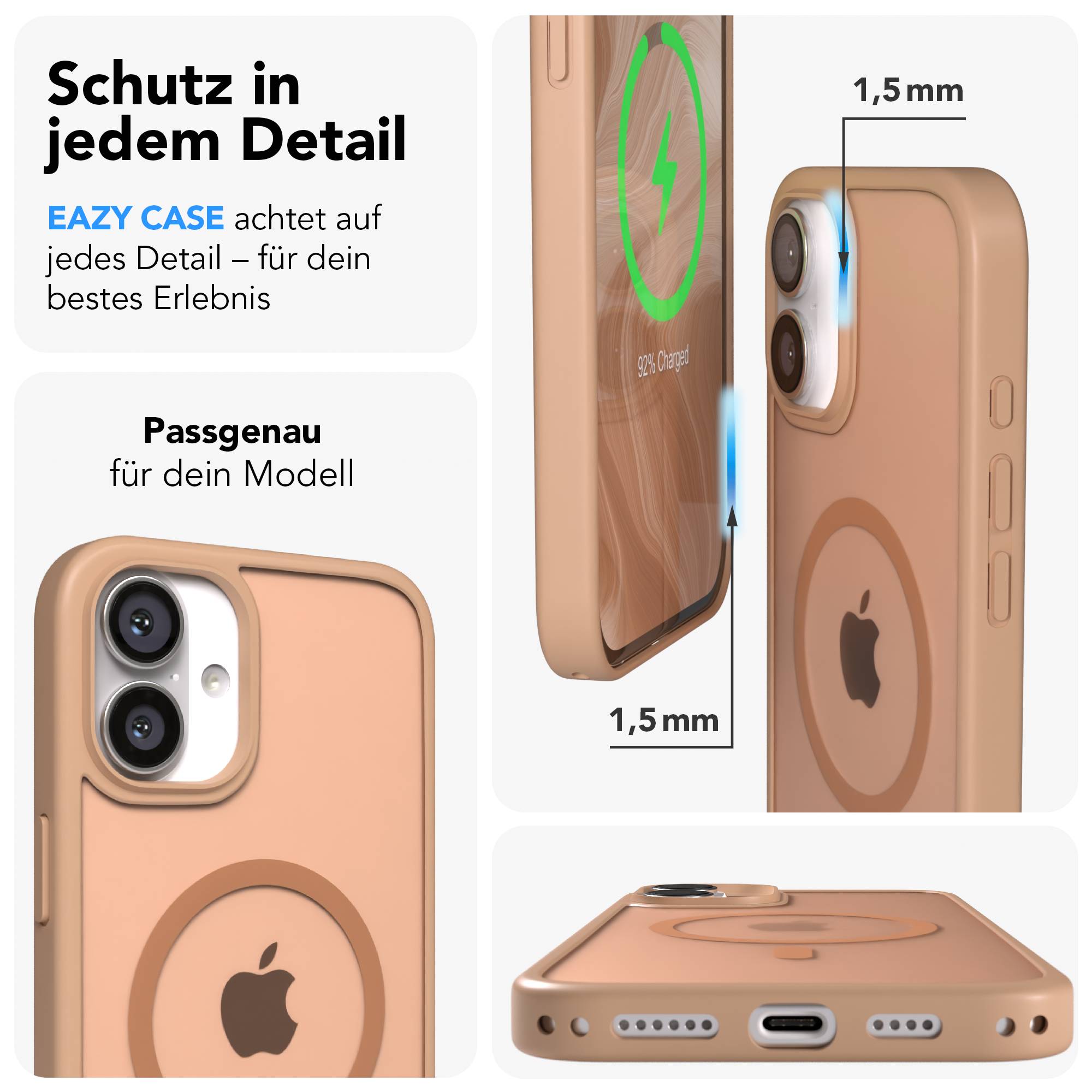 iPhone 16 Plus Outdoor Hülle mit MagSafe + magnetisches Band