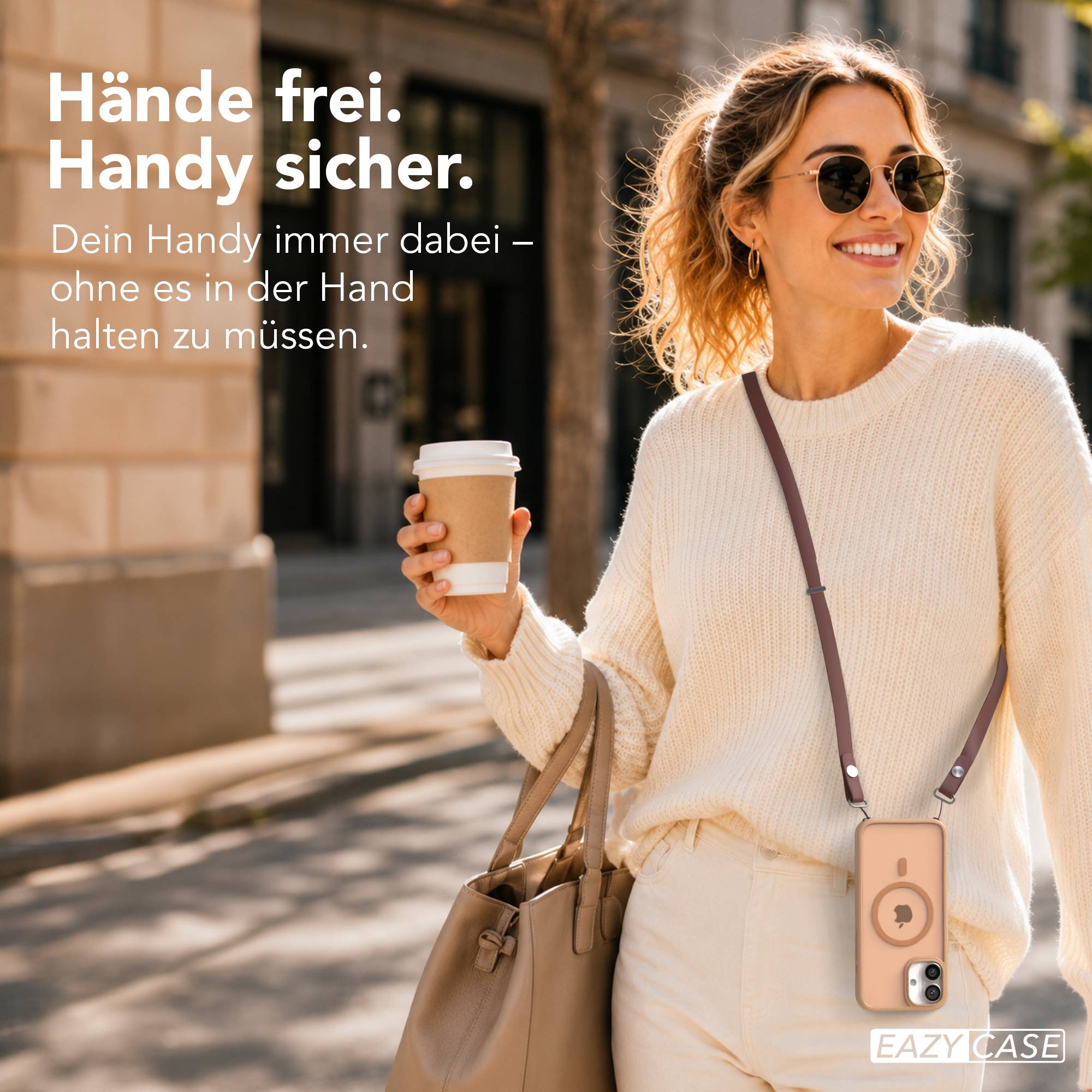 iPhone 16 Plus Outdoor Hülle mit MagSafe + magnetisches Band