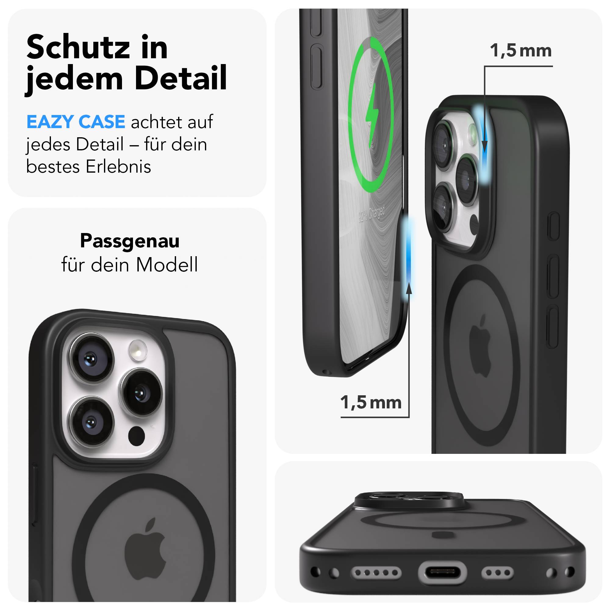 iPhone 16 Pro Outdoor Hülle mit MagSafe + magnetisches Band