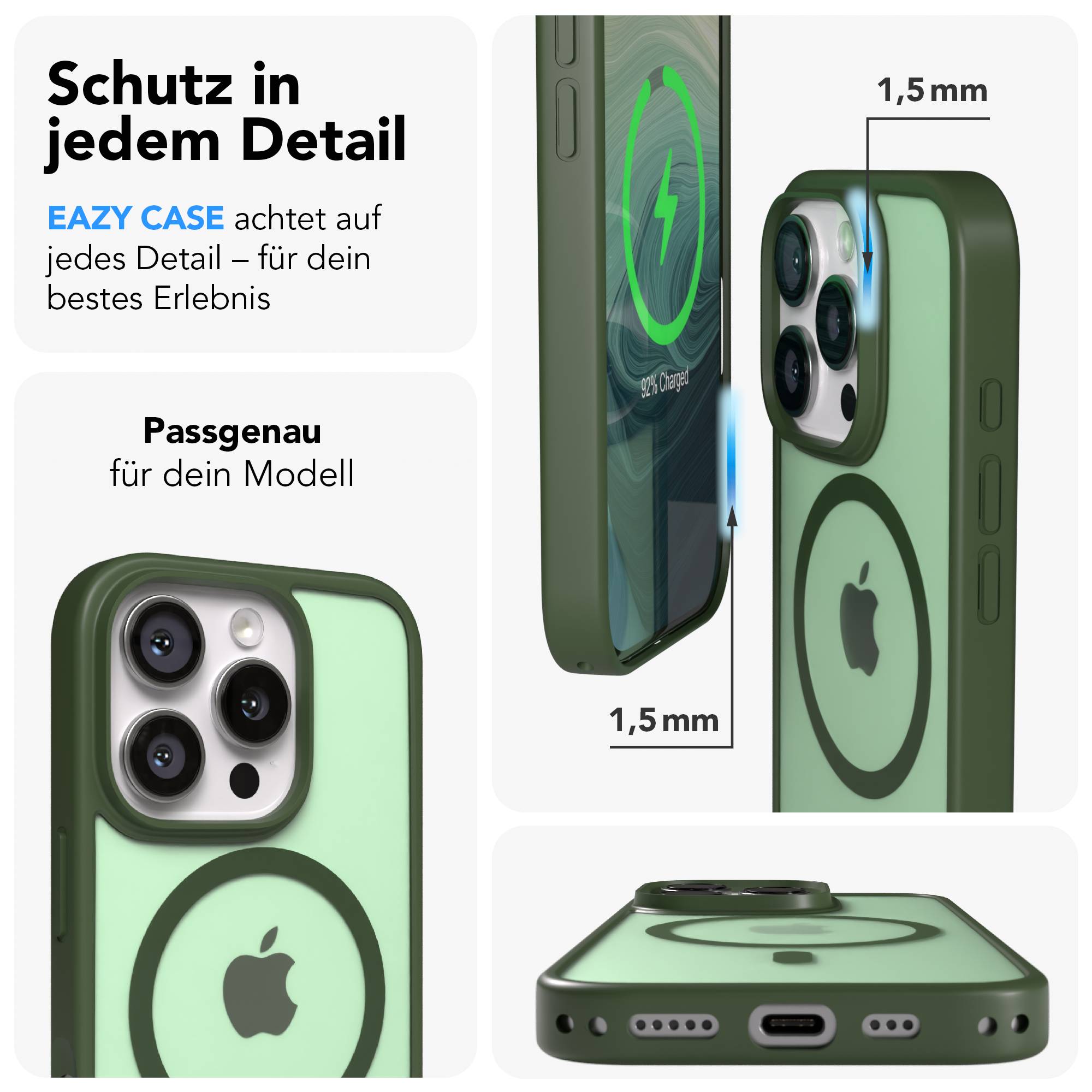 iPhone 16 Pro Outdoor Hülle mit MagSafe + magnetisches Band