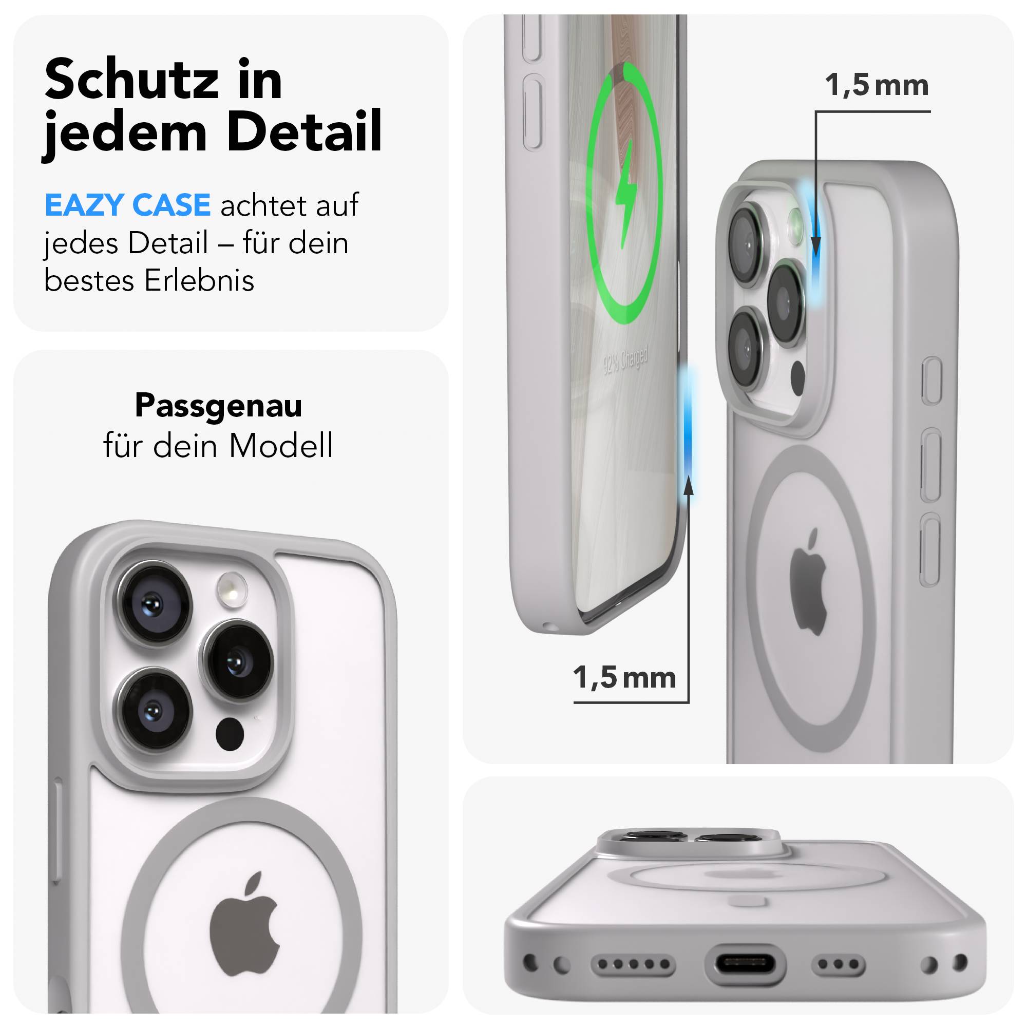 iPhone 16 Pro Outdoor Hülle mit MagSafe + magnetisches Band