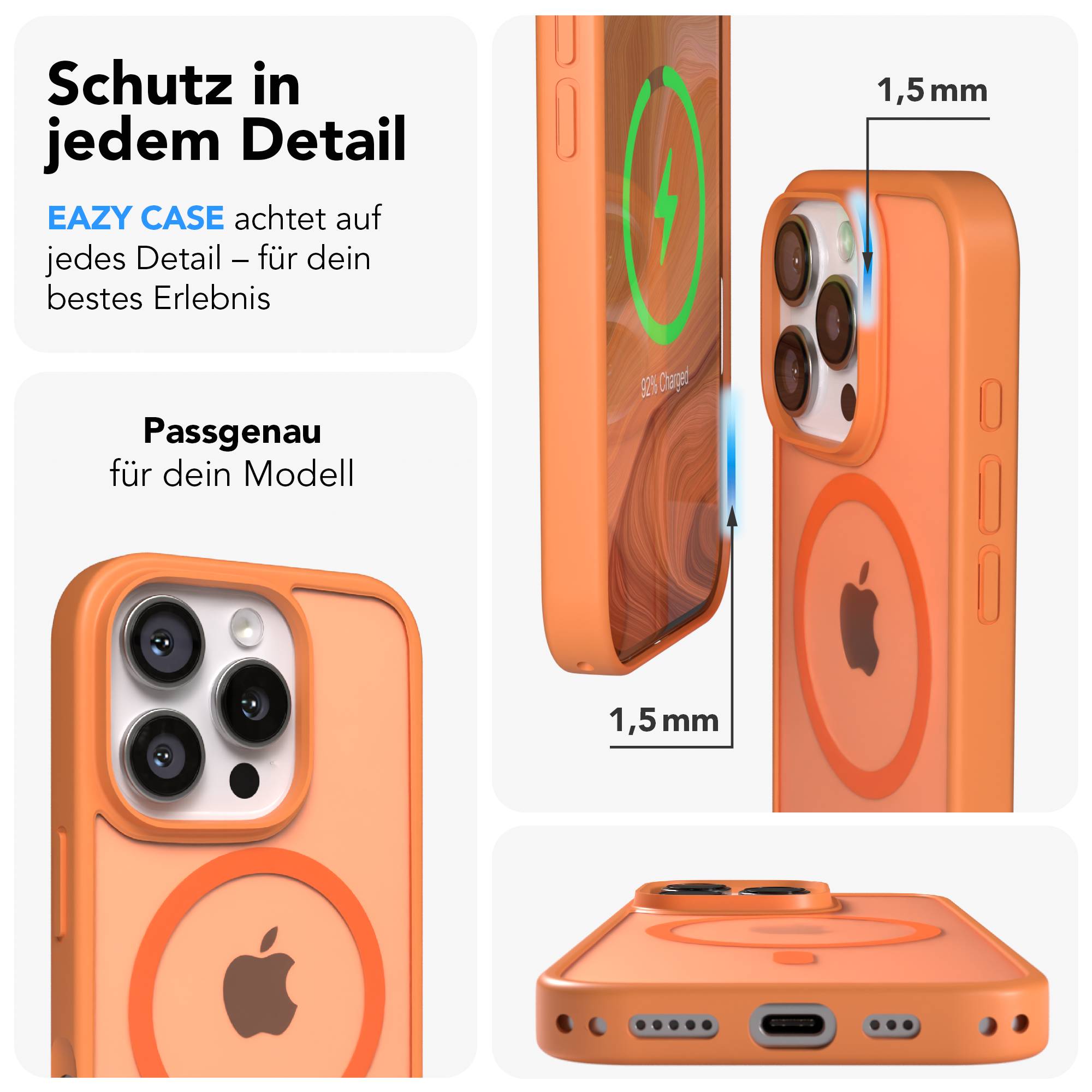 iPhone 16 Pro Outdoor Hülle mit MagSafe + magnetisches Band