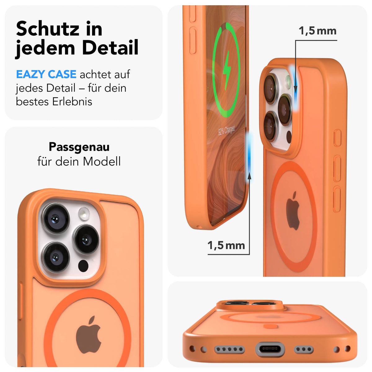 iPhone 16 Pro Outdoor Hülle mit MagSafe + magnetisches Band
