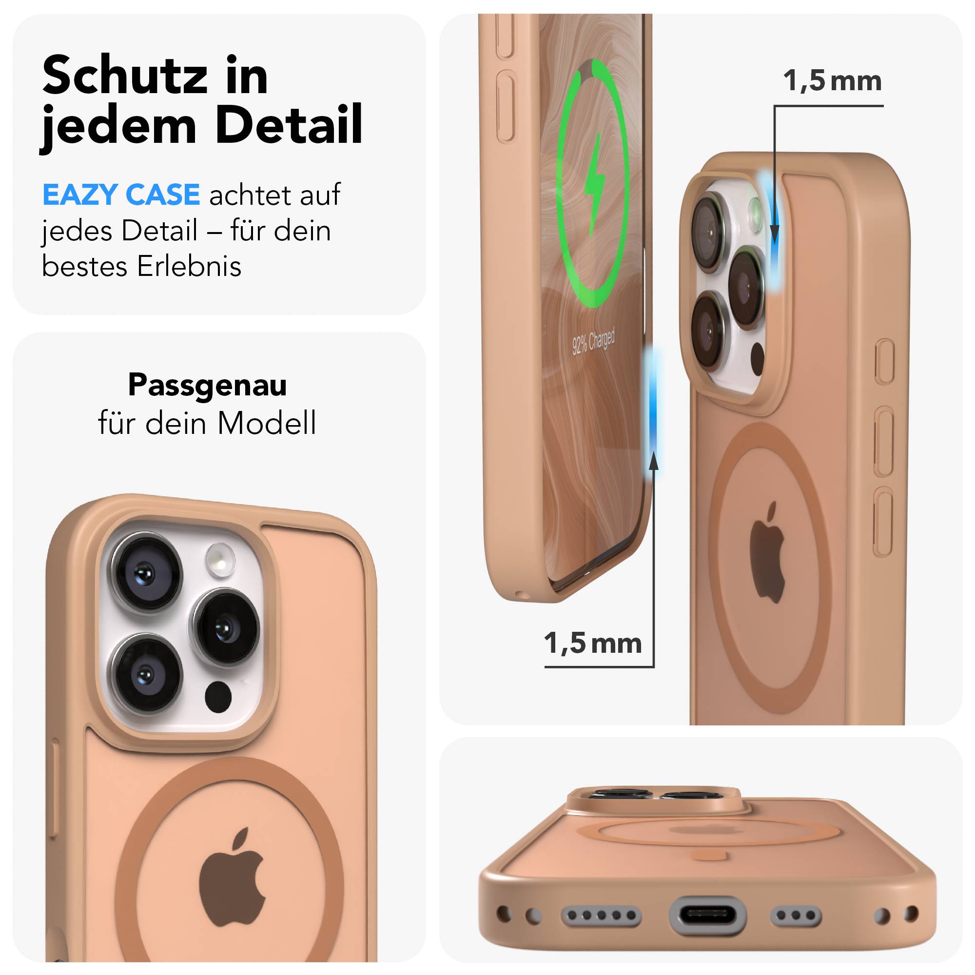 iPhone 16 Pro Outdoor Hülle mit MagSafe + magnetisches Band