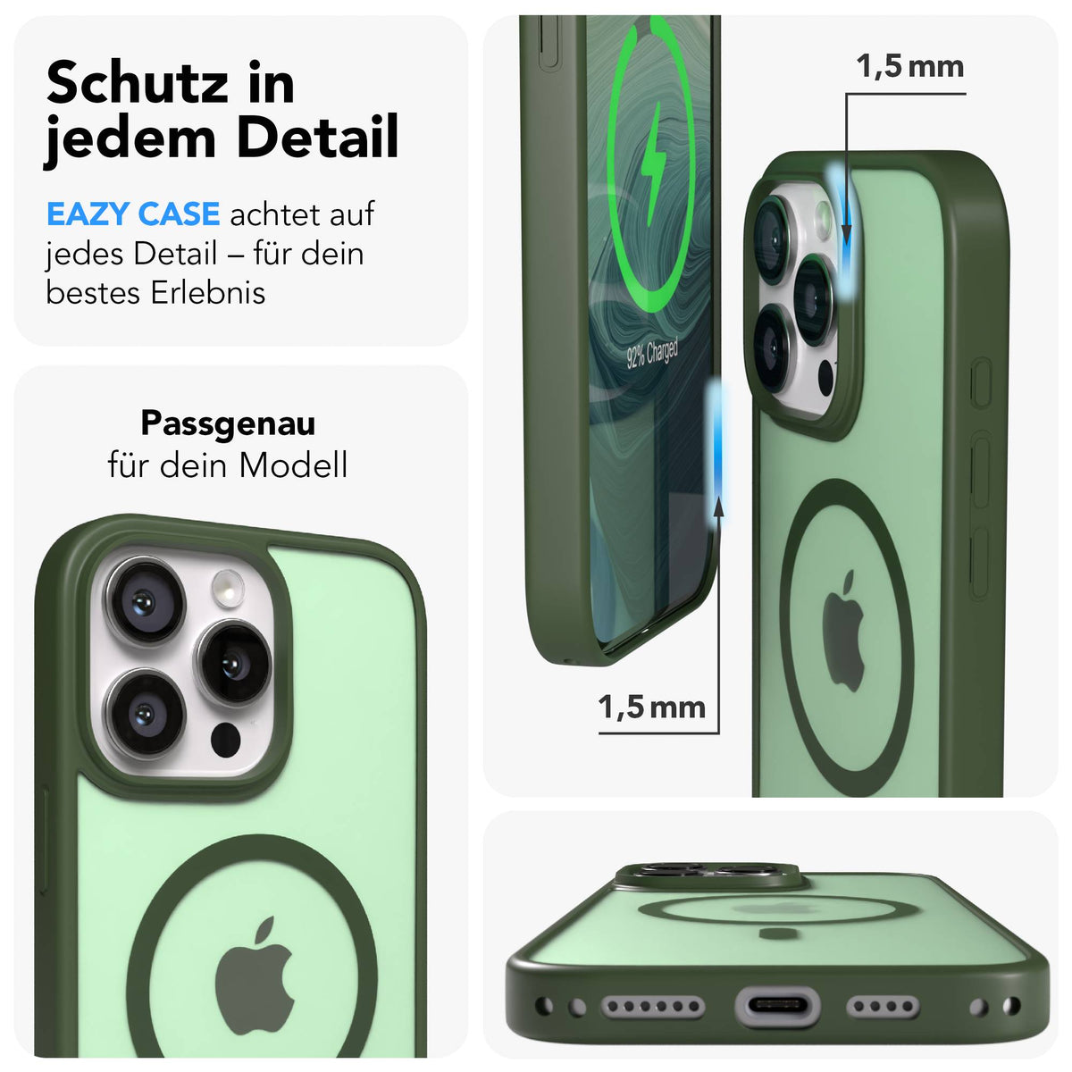 iPhone 16 Pro Max Outdoor Hülle mit MagSafe + magnetisches Band