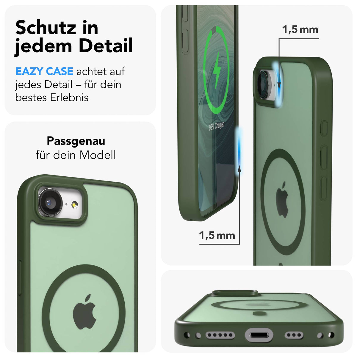 iPhone 16e Outdoor Hülle mit MagSafe + magnetisches Band