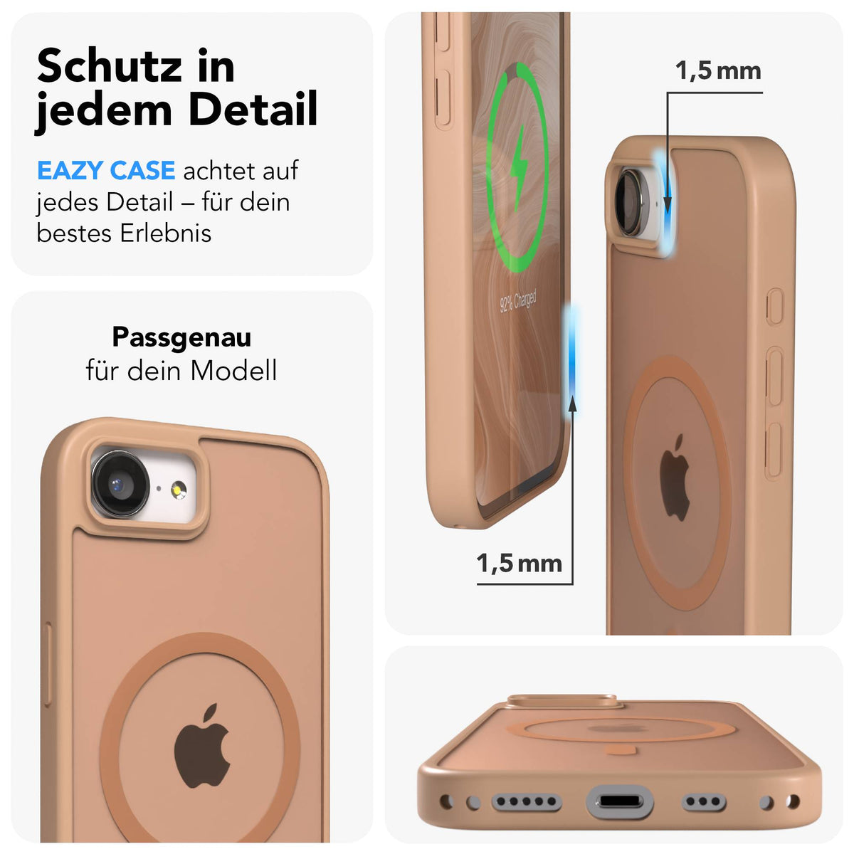 iPhone 16e Outdoor Hülle mit MagSafe + magnetisches Band