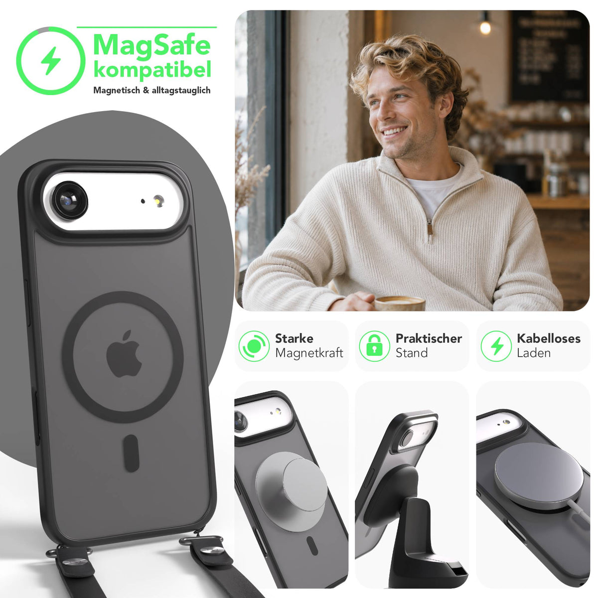 iPhone Air Outdoor Hülle mit MagSafe + magnetisches Band