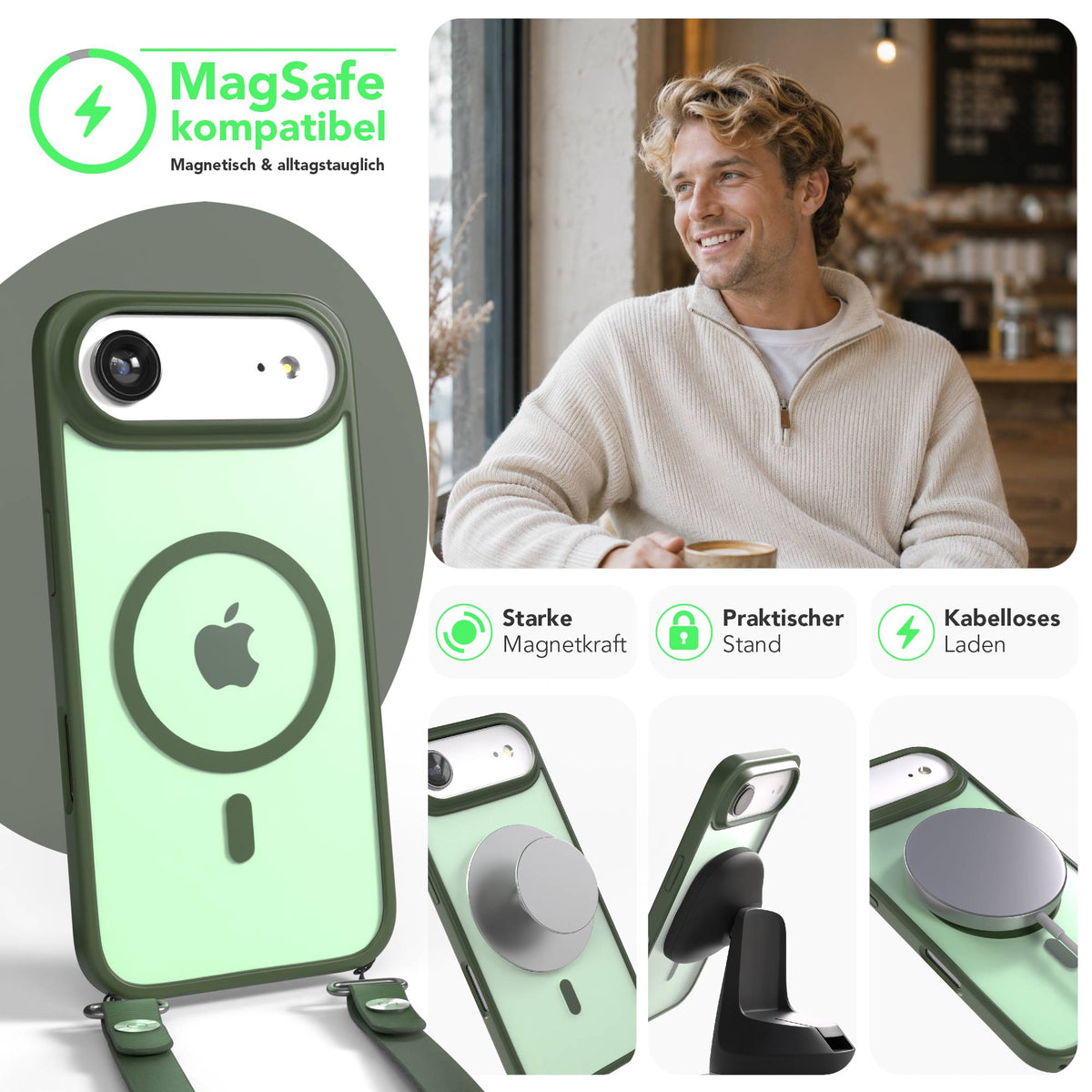 iPhone Air Outdoor Hülle mit MagSafe + magnetisches Band