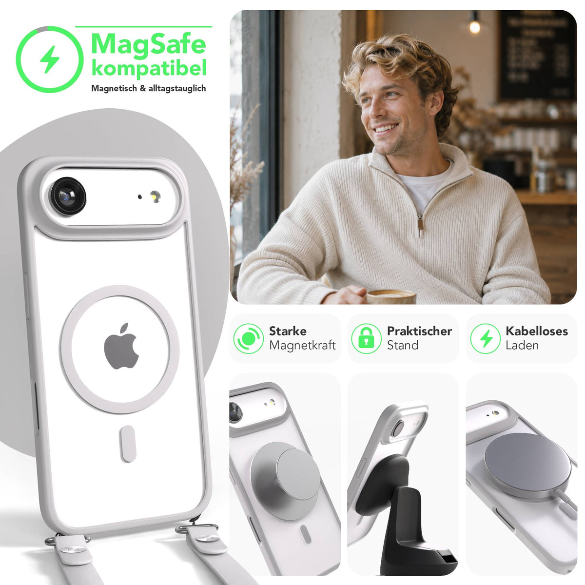 iPhone Air Outdoor Hülle mit MagSafe + magnetisches Band