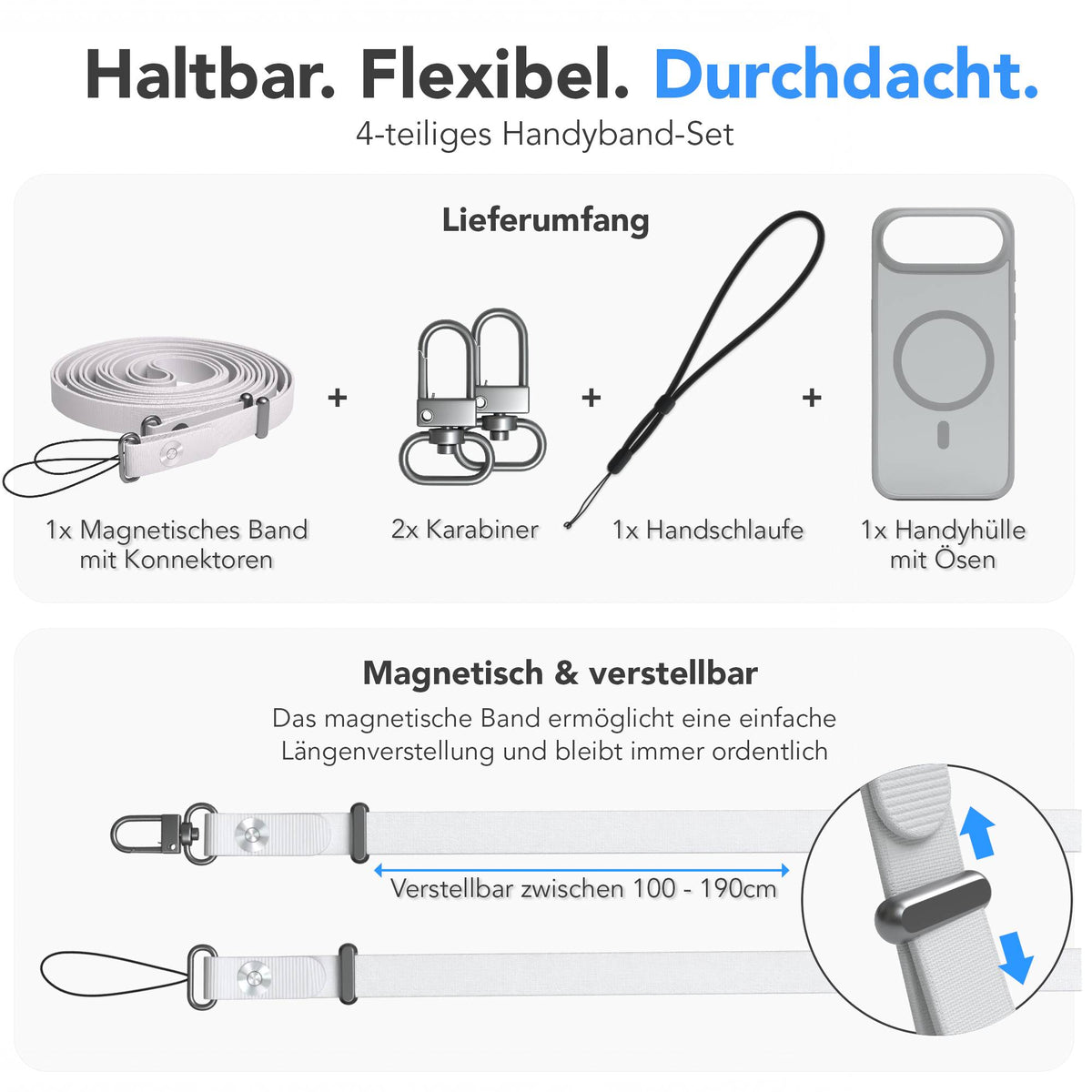iPhone Air Outdoor Hülle mit MagSafe + magnetisches Band