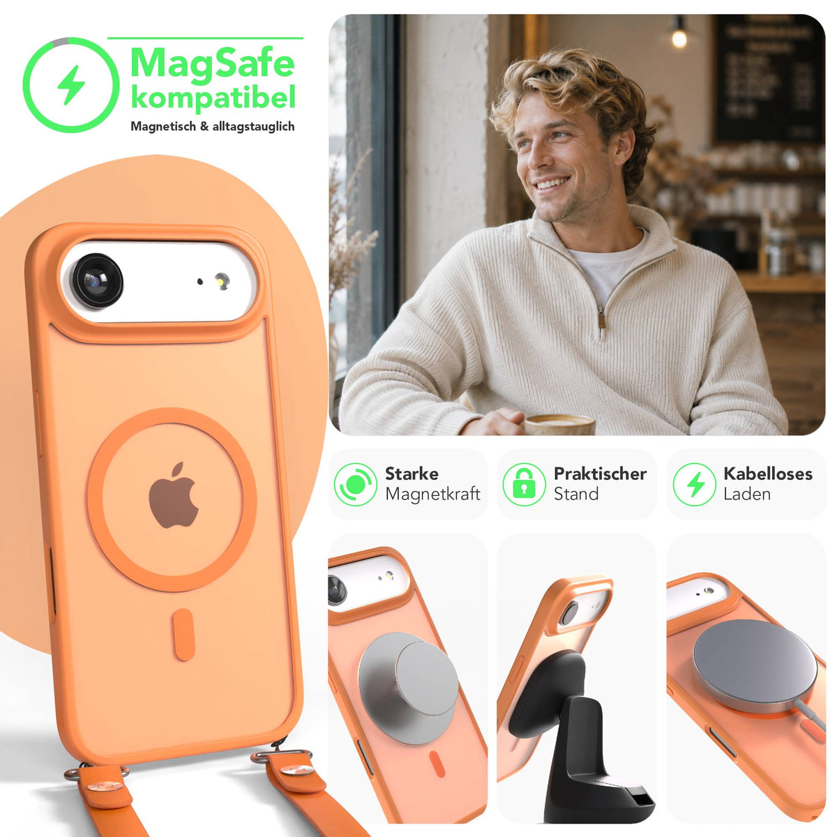 iPhone Air Outdoor Hülle mit MagSafe + magnetisches Band