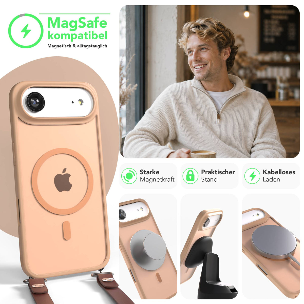 iPhone Air Outdoor Hülle mit MagSafe + magnetisches Band