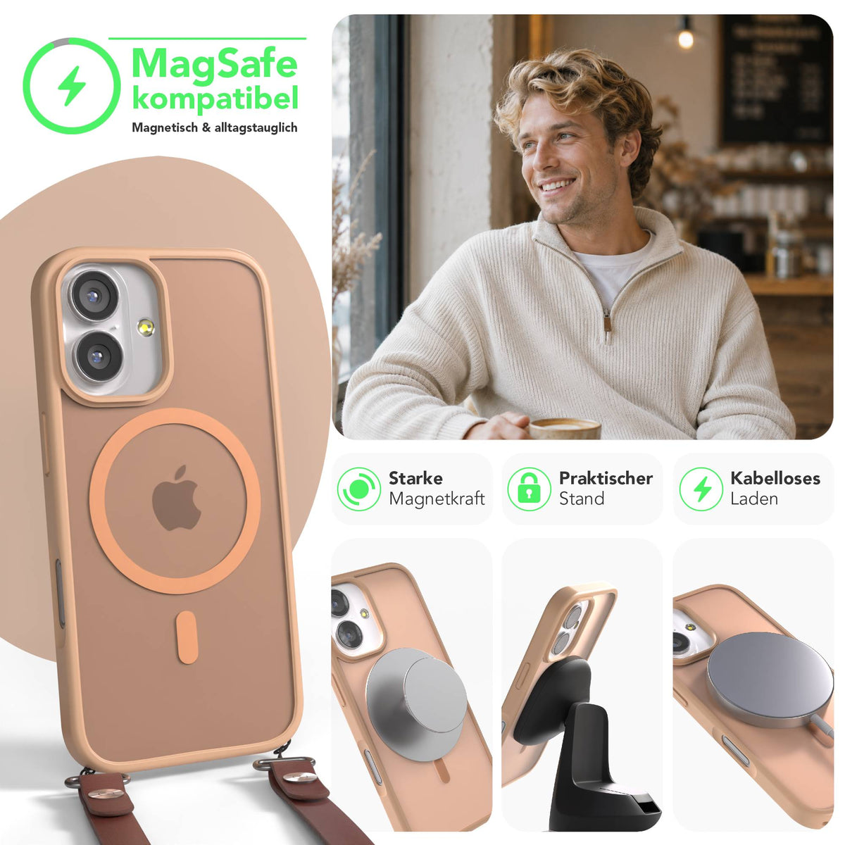 iPhone 17 Outdoor Hülle mit MagSafe + magnetisches Band