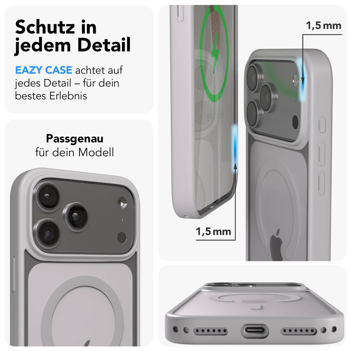 iPhone 17 Pro Max Outdoor Hülle mit MagSafe + magnetisches Band