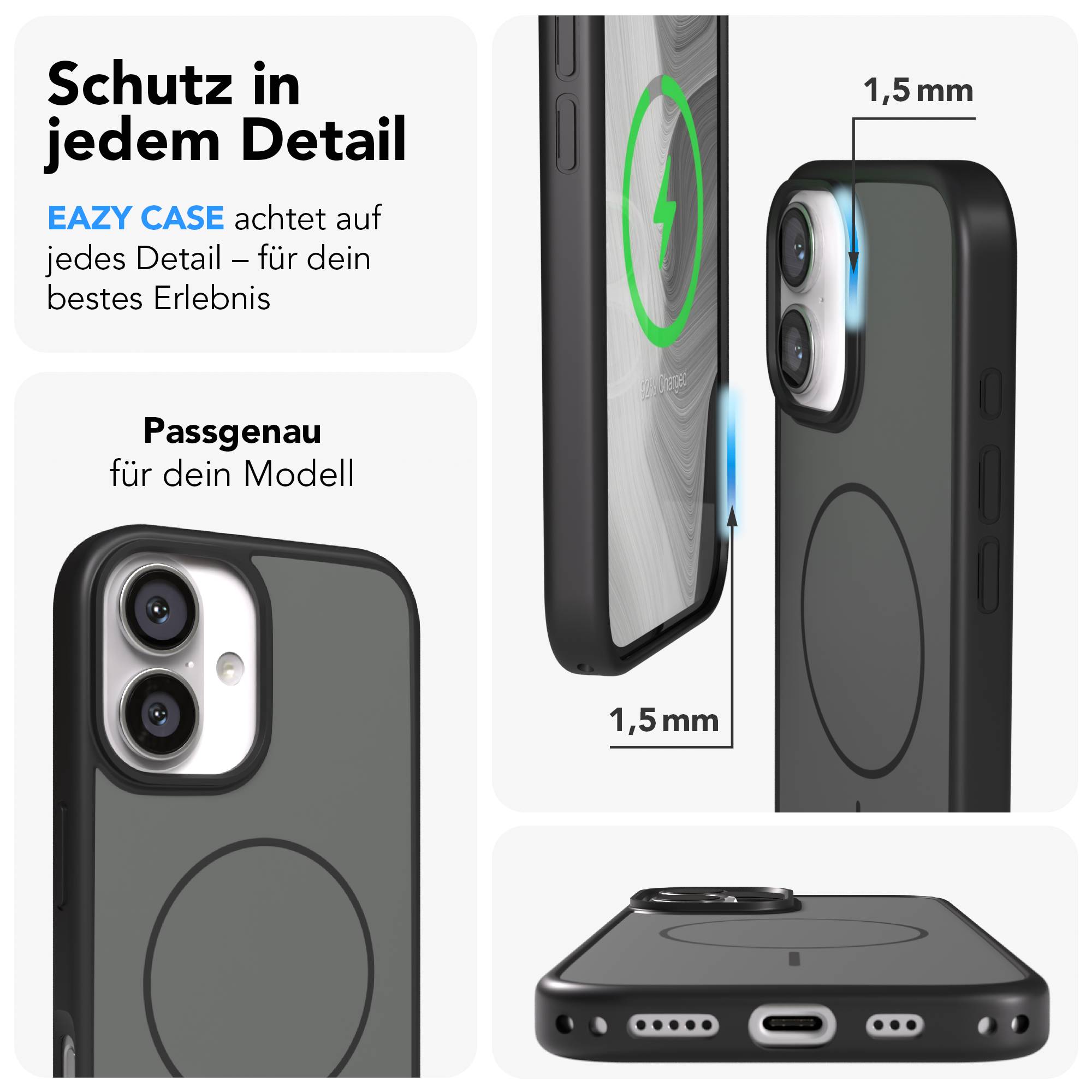 iPhone 16 Outdoor Hülle mit thin MagSafe + magnetisches Band