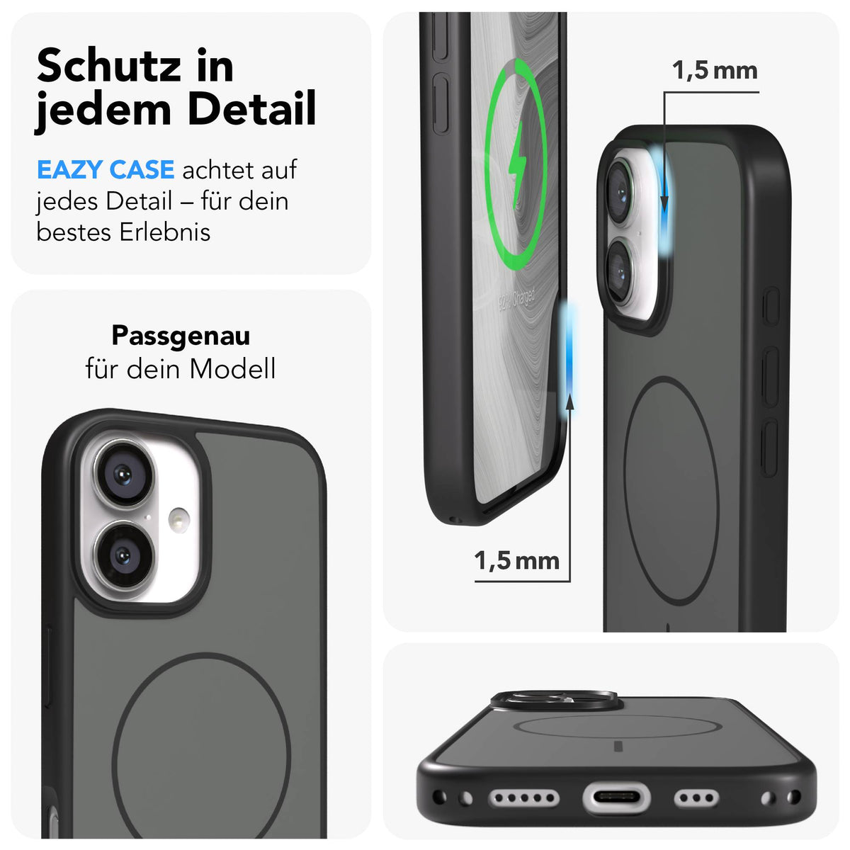 iPhone 16 Outdoor Hülle mit thin MagSafe + magnetisches Band