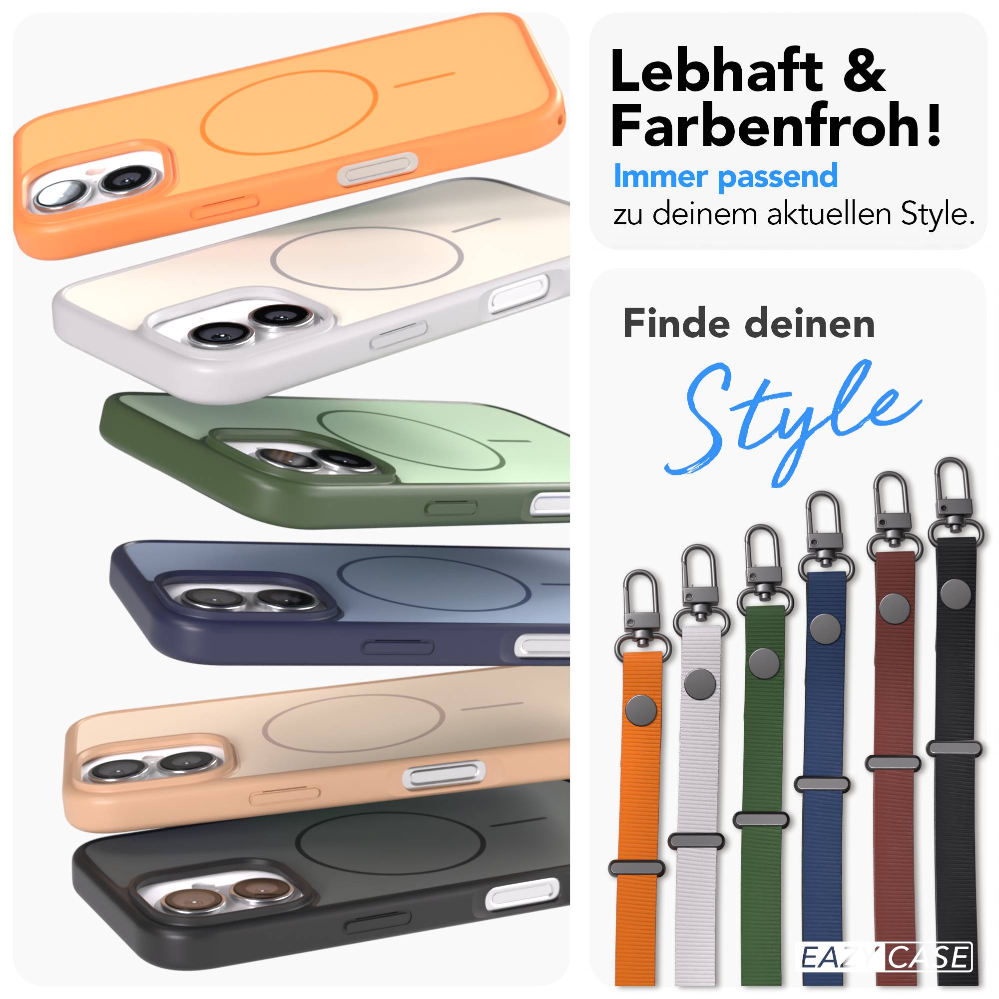 iPhone 16 Outdoor Hülle mit thin MagSafe + magnetisches Band