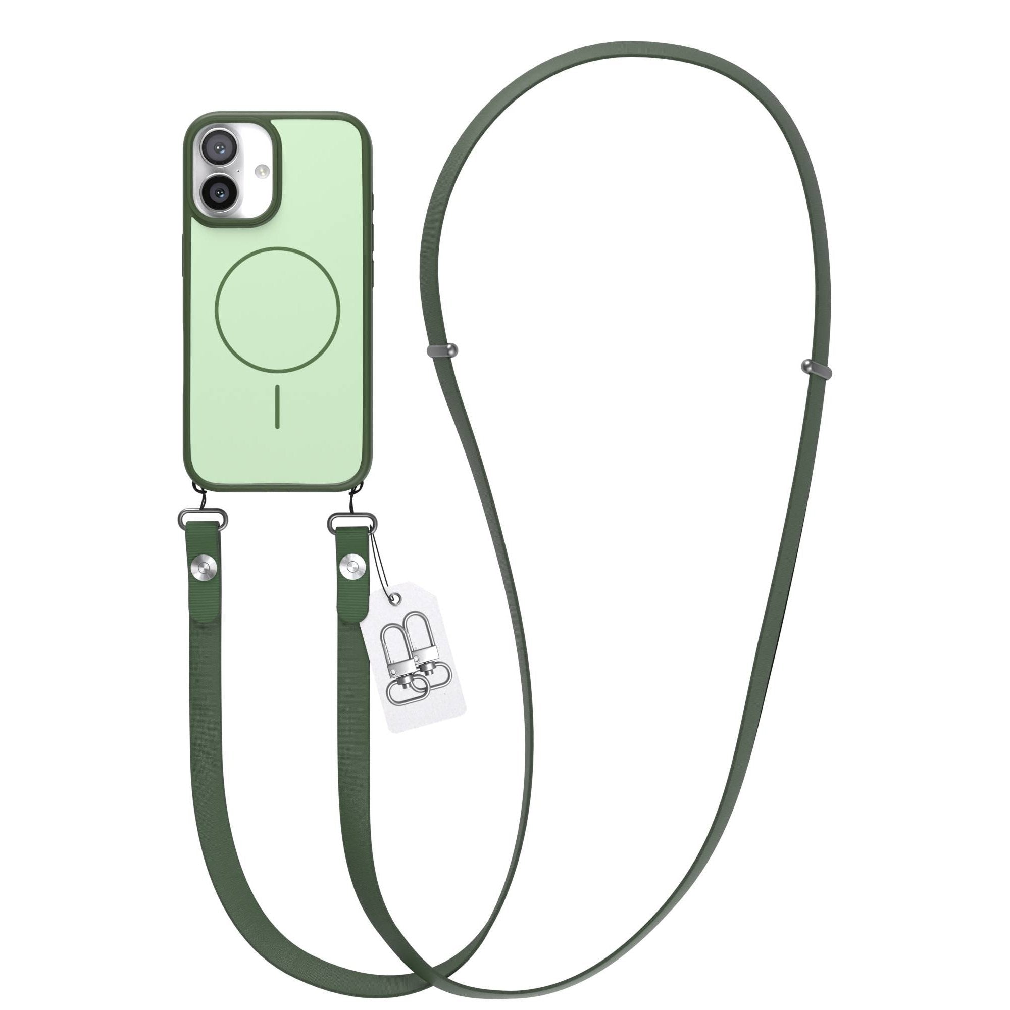 iPhone 16 Outdoor Hülle mit thin MagSafe + magnetisches Band