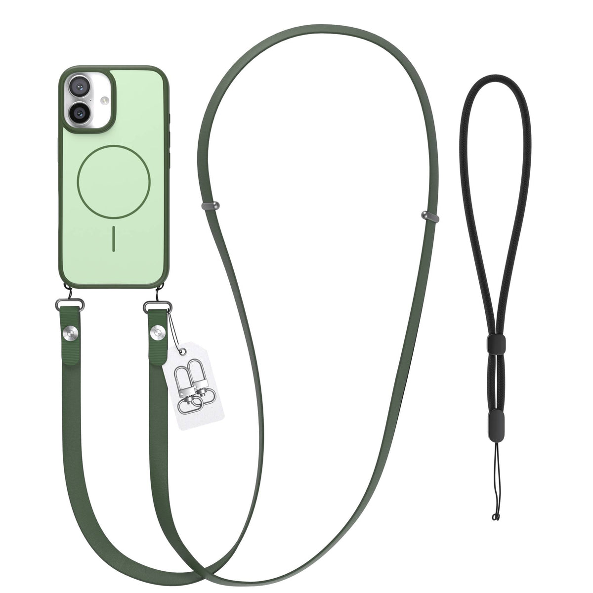 iPhone 16 Outdoor Hülle mit thin MagSafe + magnetisches Band