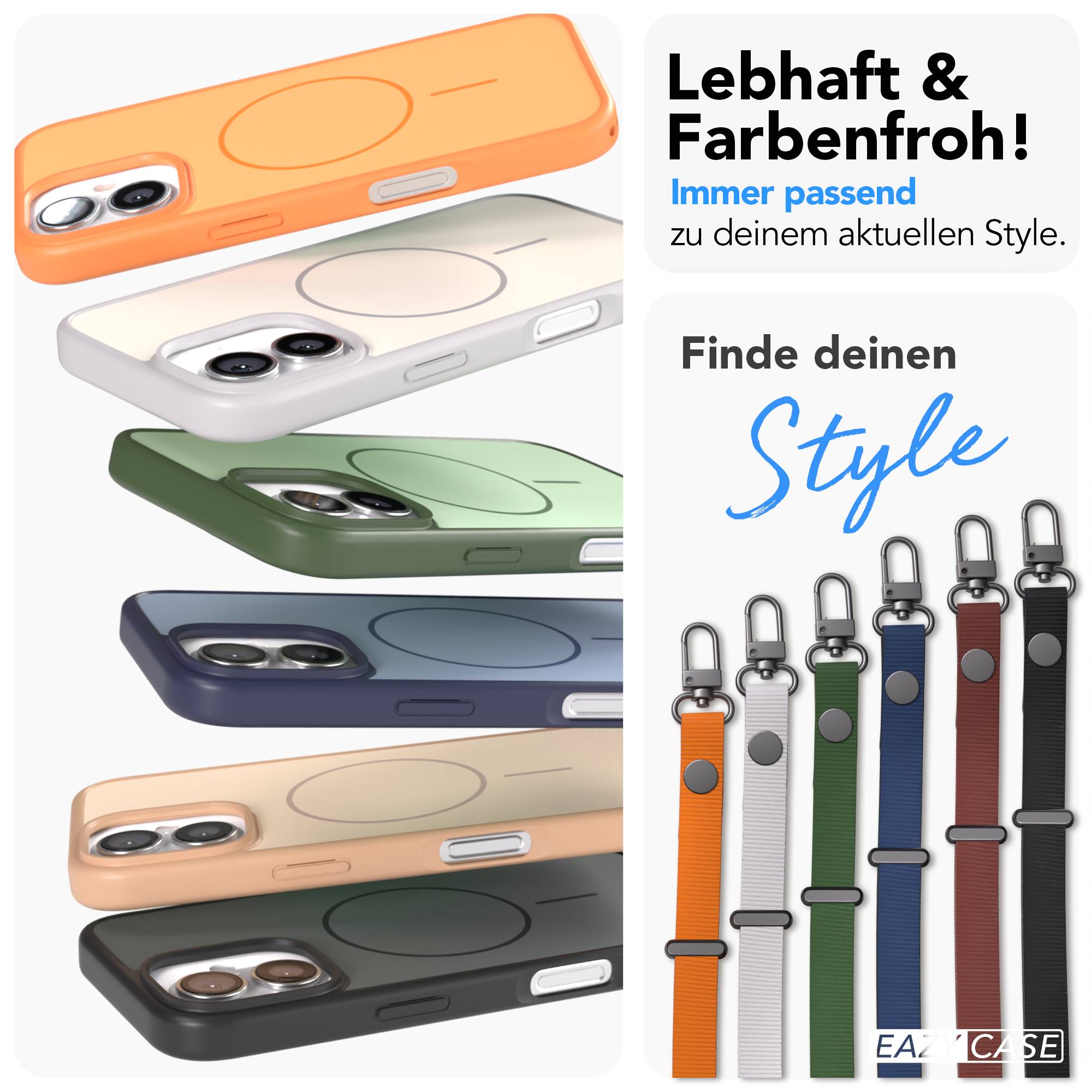 iPhone 16 Outdoor Hülle mit thin MagSafe + magnetisches Band