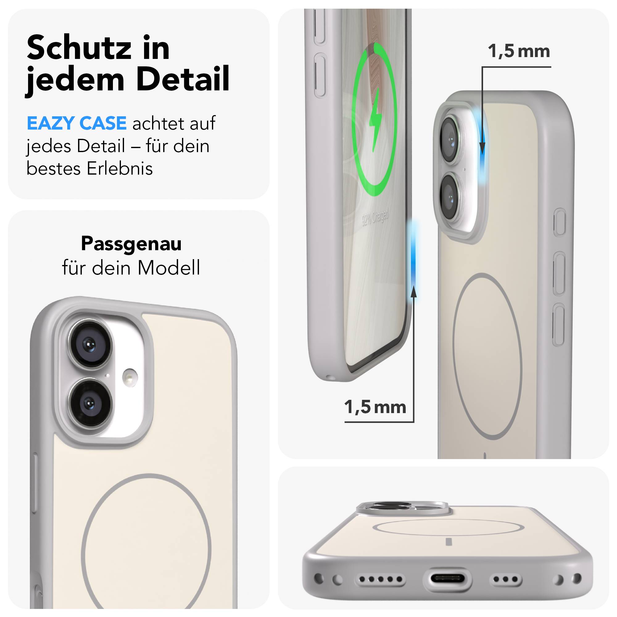 iPhone 16 Outdoor Hülle mit thin MagSafe + magnetisches Band