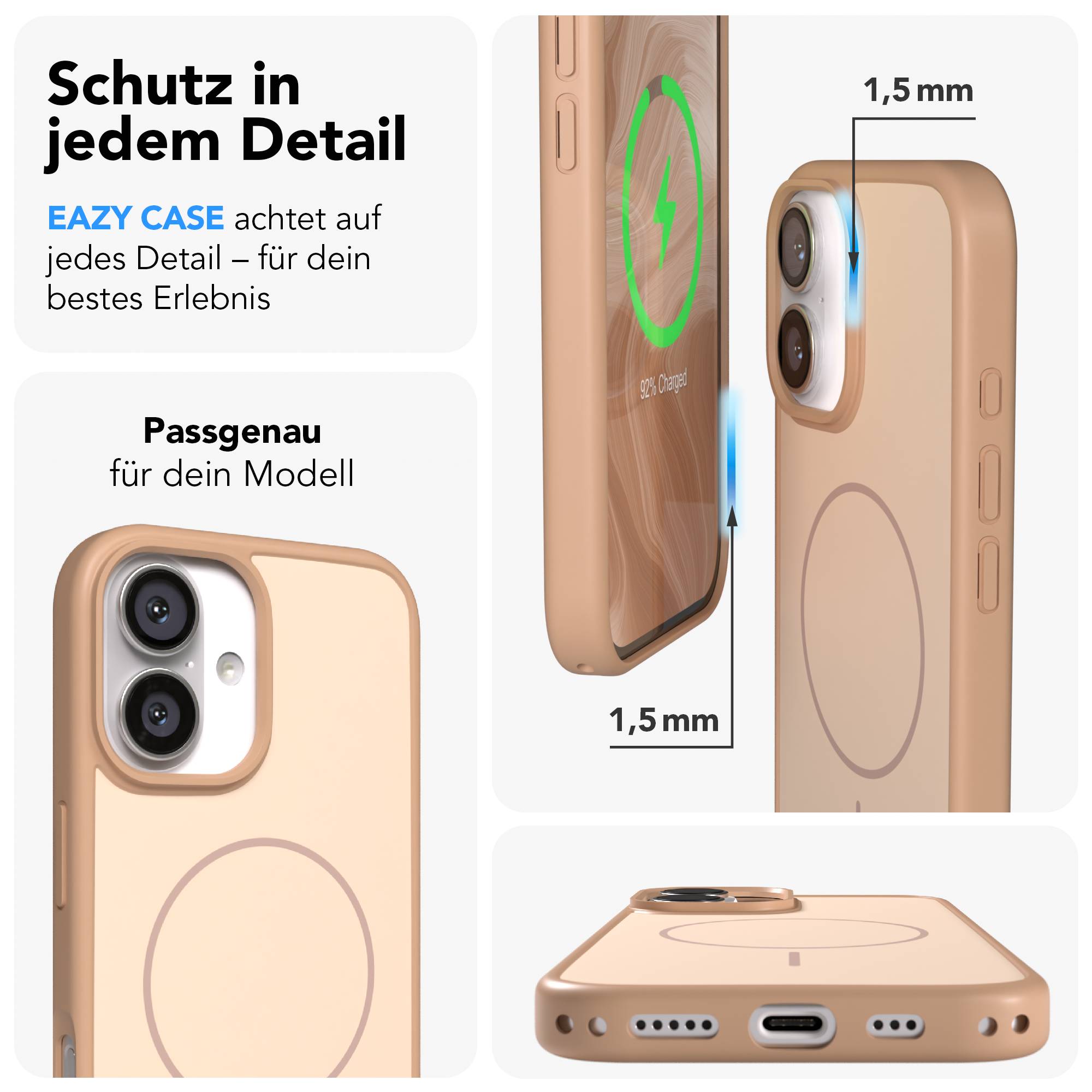 iPhone 16 Outdoor Hülle mit thin MagSafe + magnetisches Band